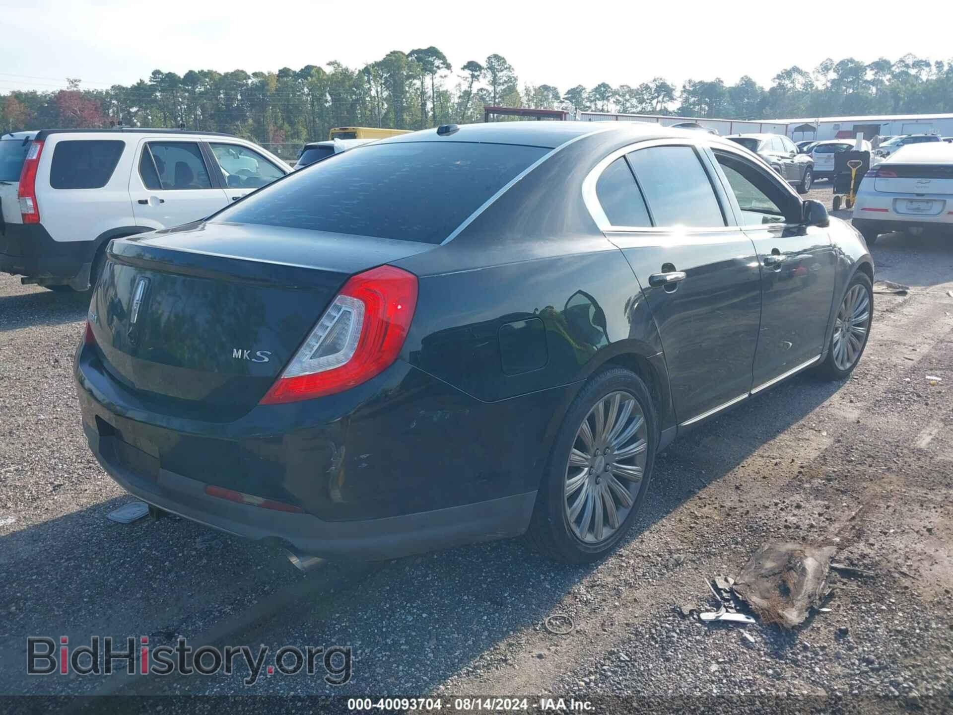 2013 LINCOLN MKS - VIN: 1LNHL9DK3DG603415 - Фото 4