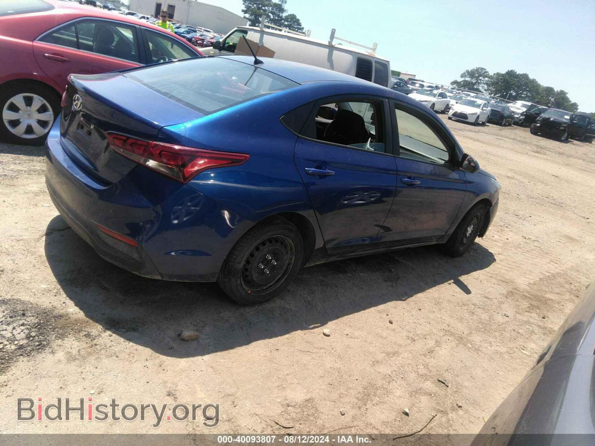 2021 HYUNDAI ACCENT - VIN: 3KPC24A68ME137069 - Фото 4