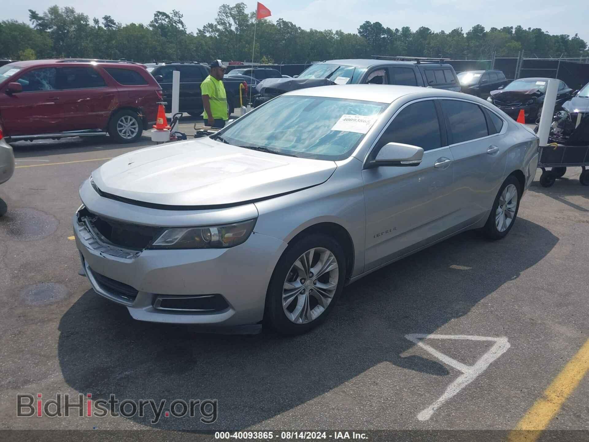 2014 CHEVROLET IMPALA - VIN: 2G1125S36E9223975 - Фото 2