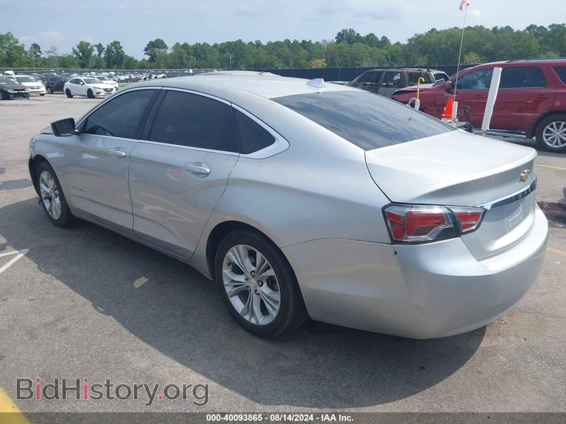 2014 CHEVROLET IMPALA - VIN: 2G1125S36E9223975 - Фото 3