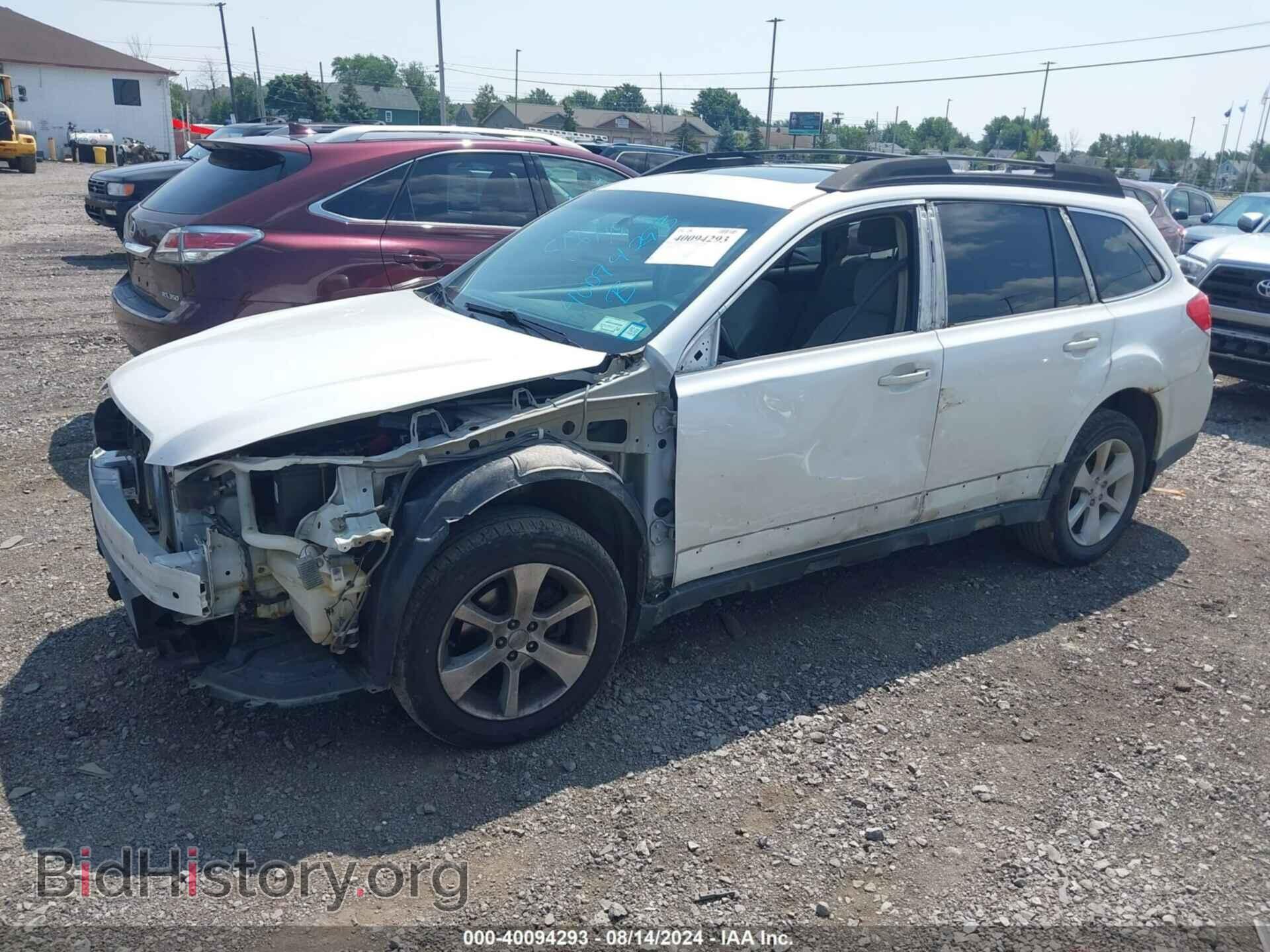 2014 SUBARU OUTBACK - VIN: 4S4BRBDC8E3242857 - Фото 2