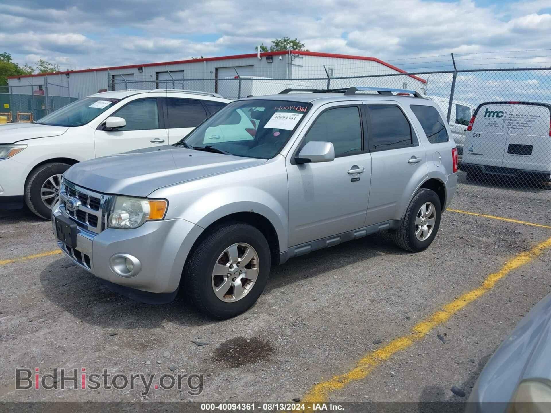 2011 FORD ESCAPE - VIN: 1FMCU0EG0BKB73740 - Фото 2