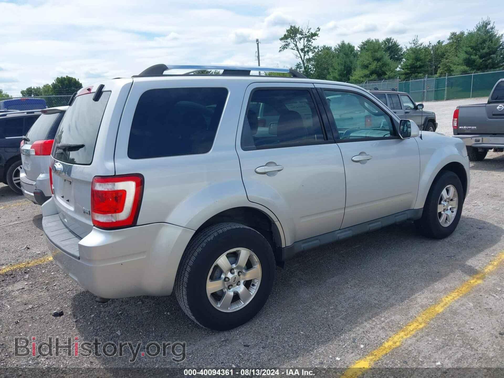 2011 FORD ESCAPE - VIN: 1FMCU0EG0BKB73740 - Фото 4