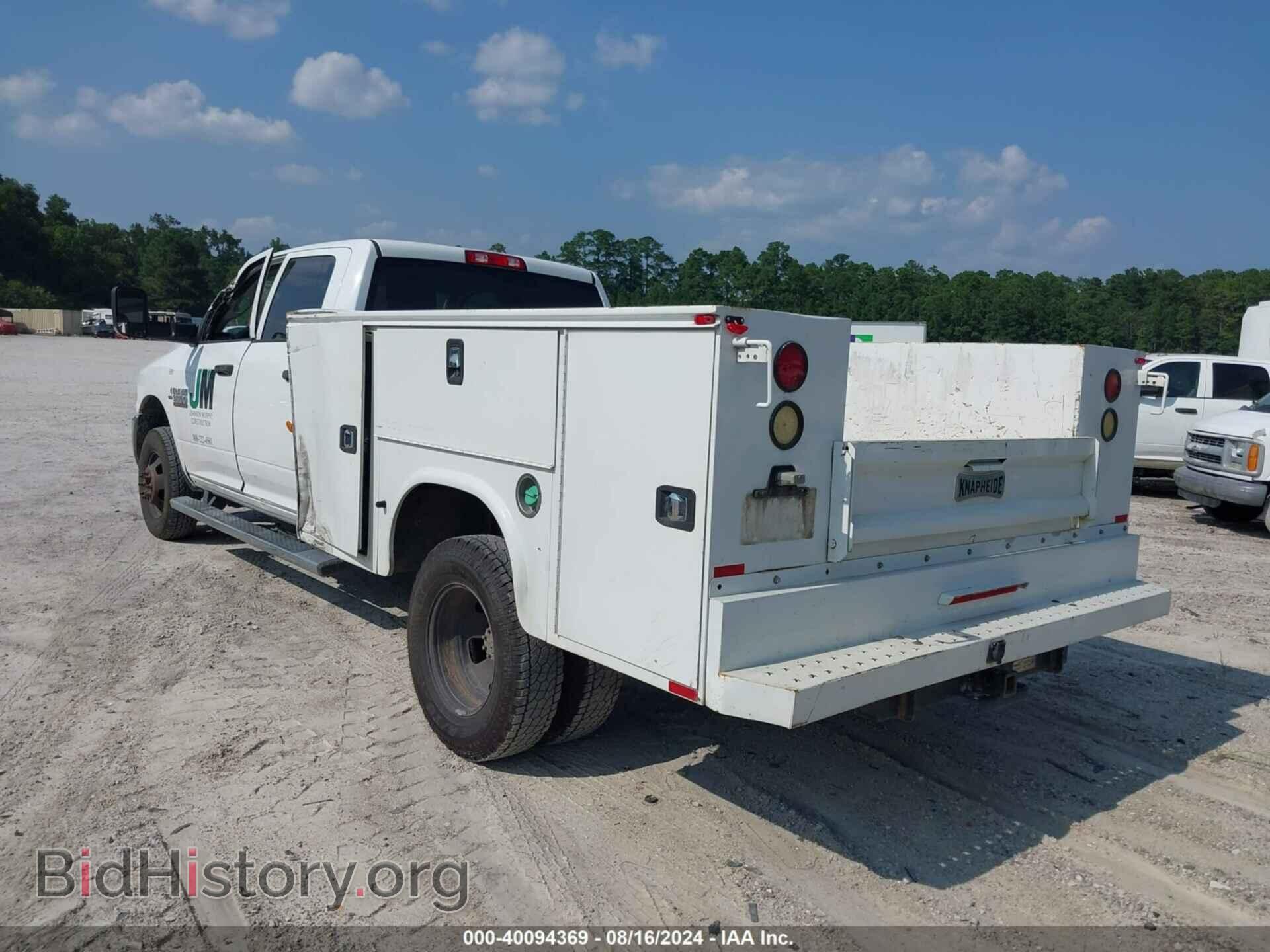 2016 RAM 3500 CHASSIS - VIN: 3C7WRTCL2GG132211 - Фото 3