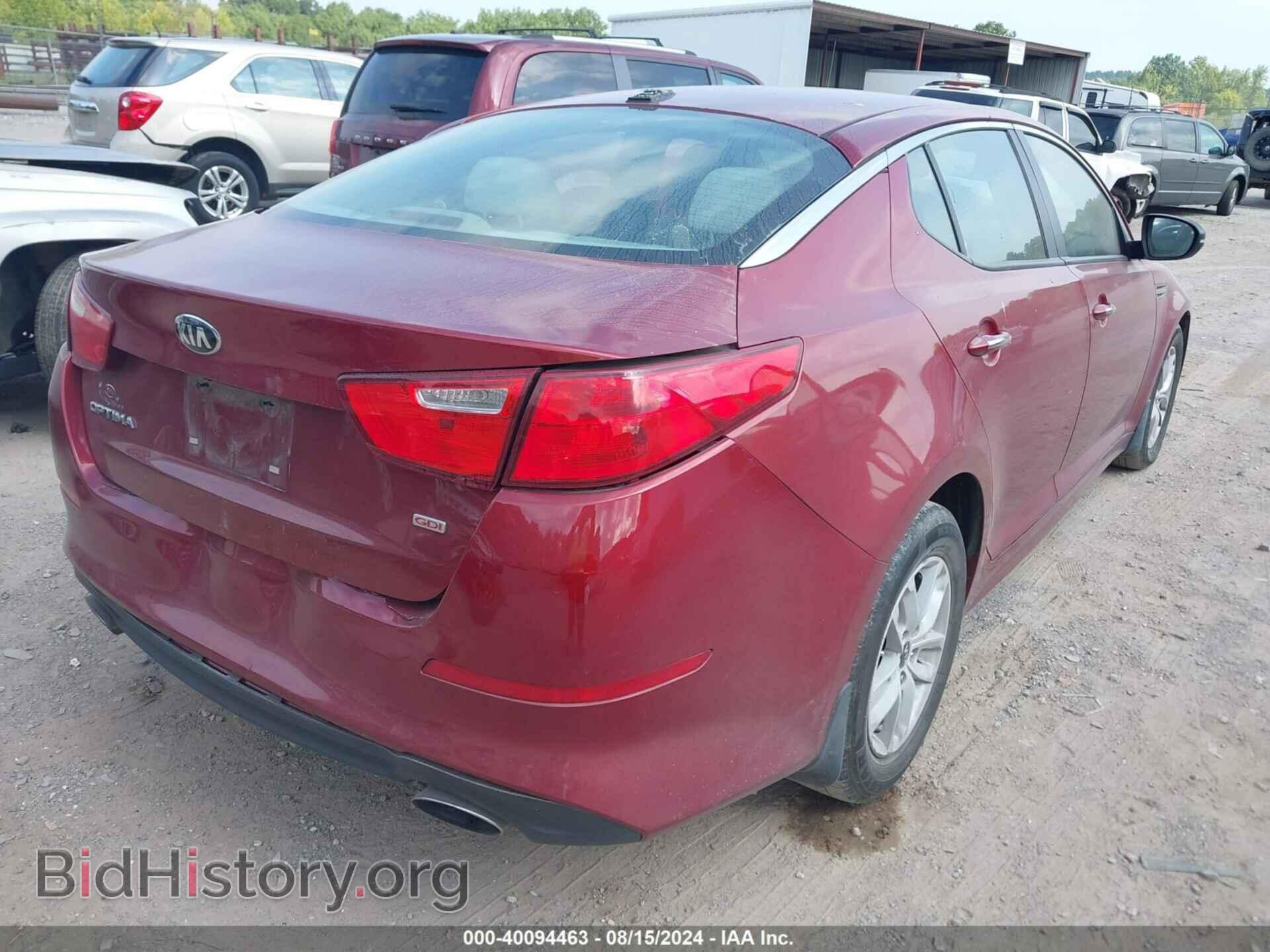 2014 KIA OPTIMA - VIN: 5XXGM4A71EG332850 - Фото 4