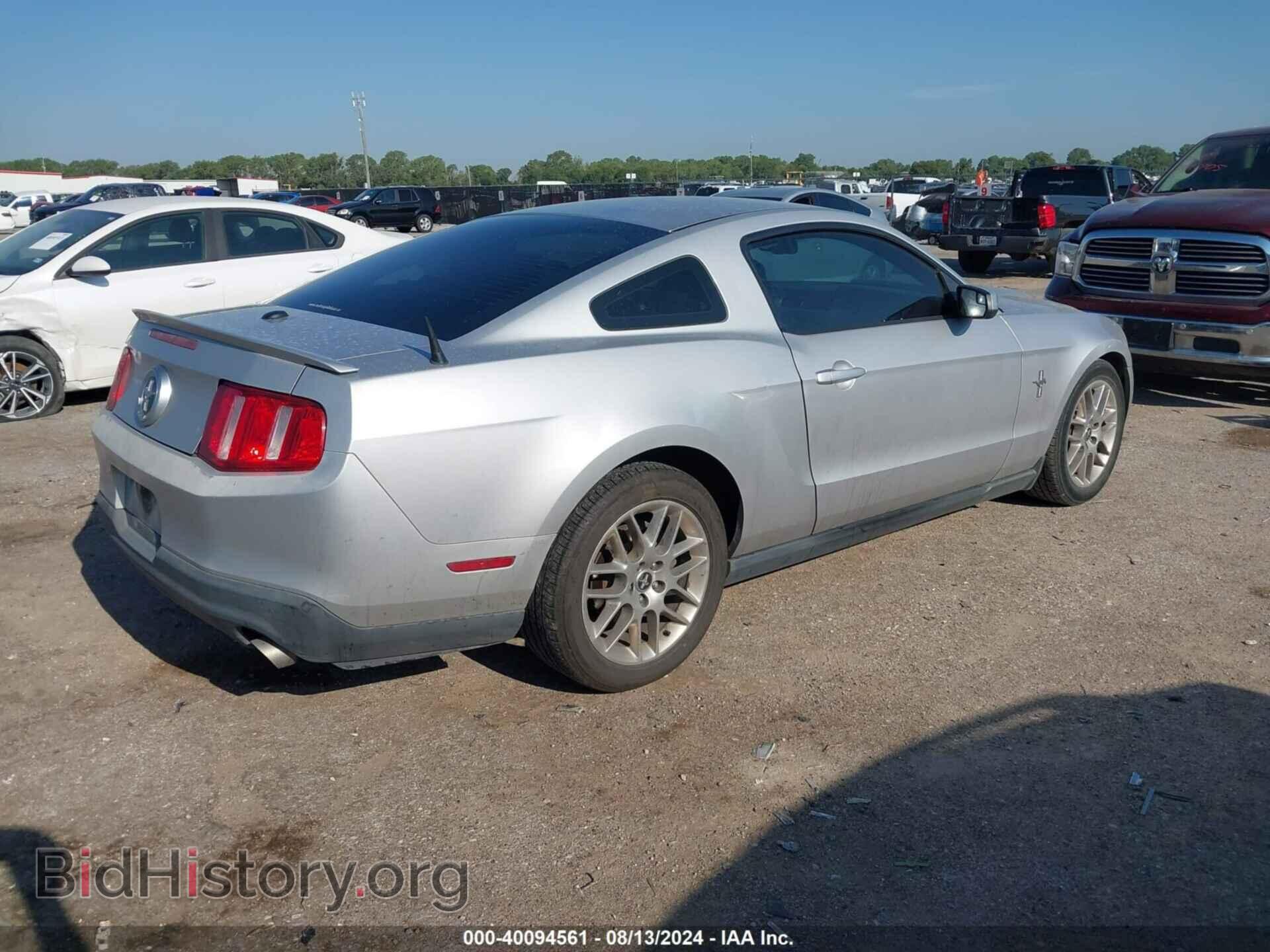 2012 FORD MUSTANG - VIN: 1ZVBP8AM3C5214523 - Фото 4