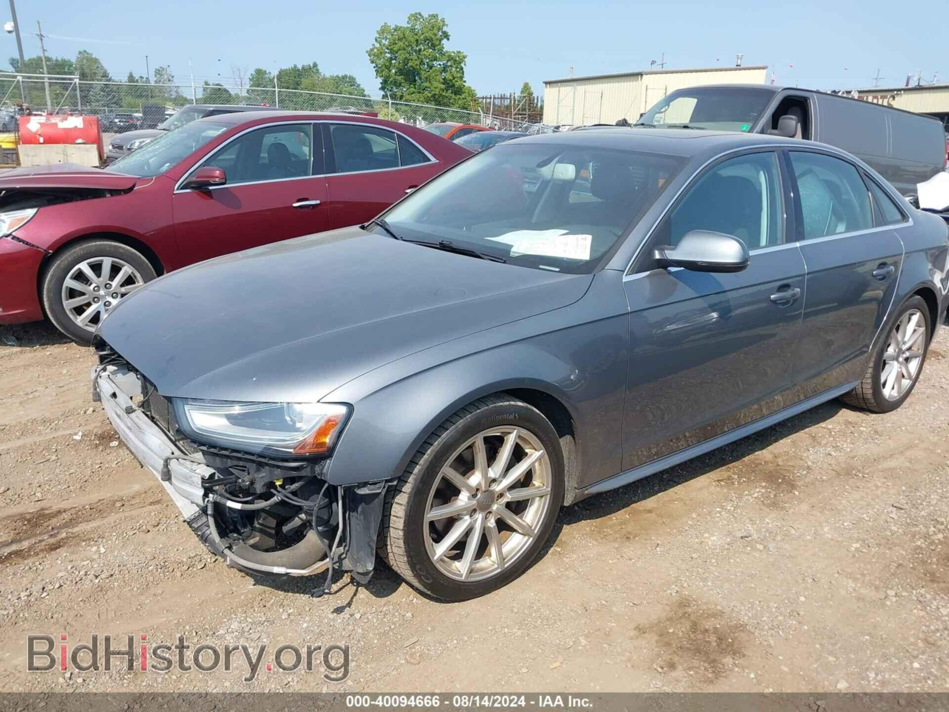 2014 AUDI A4 - VIN: WAUFFAFLXEA080793 - Photo 2