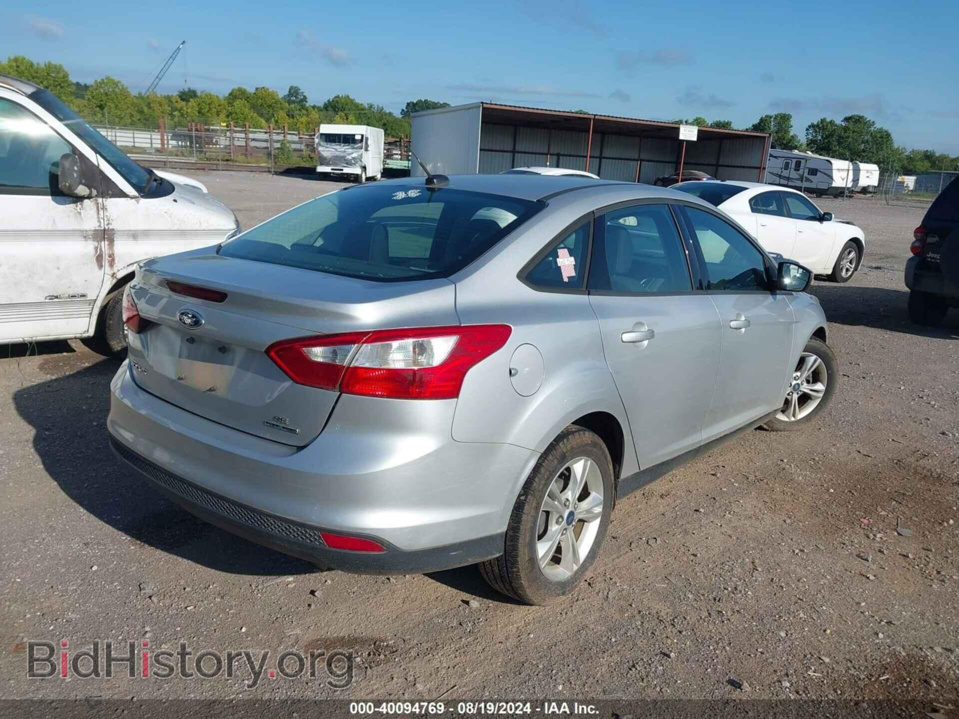 2013 FORD FOCUS - VIN: 1FADP3F23DL371705 - Фото 4