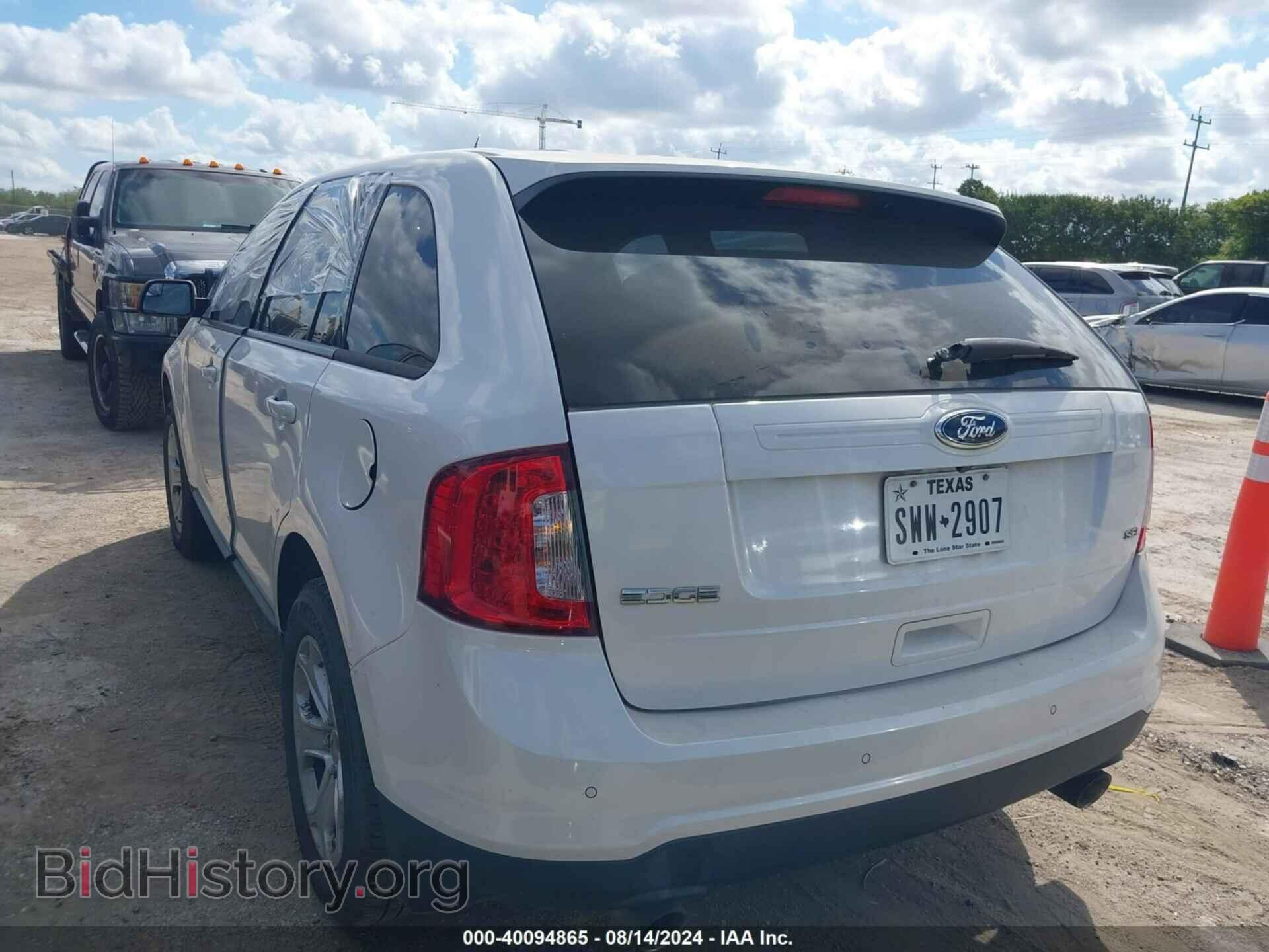 2013 FORD EDGE - VIN: 2FMDK3JC1DBC70201 - Фото 3