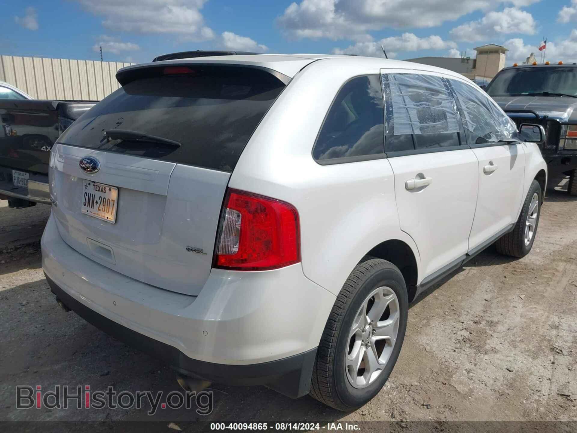 2013 FORD EDGE - VIN: 2FMDK3JC1DBC70201 - Фото 4