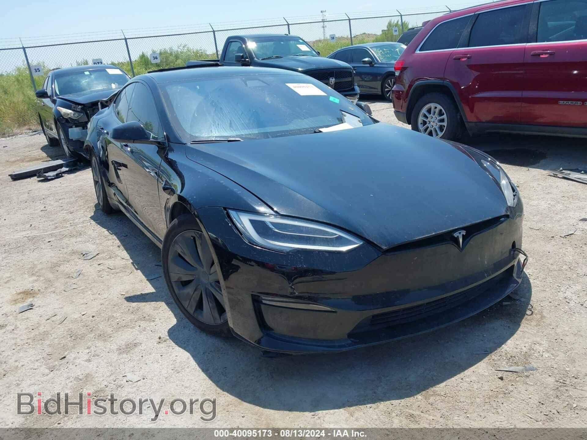 Photo 5YJSA1E58MF452530 - TESLA MODEL S 2021