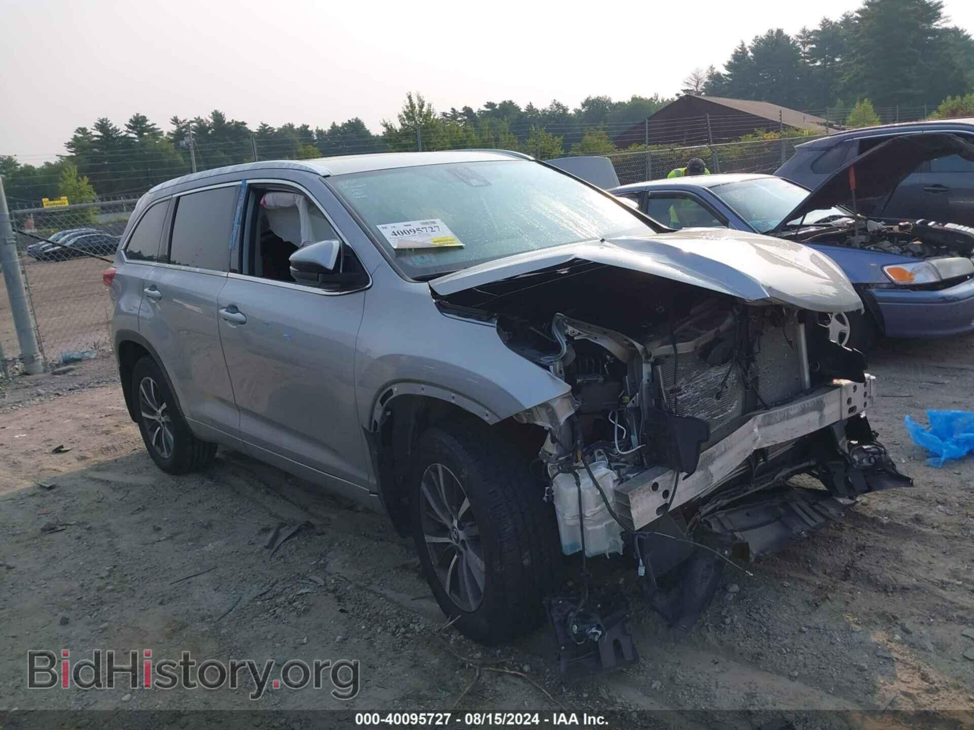 Photo 5TDJZRFH2JS883304 - TOYOTA HIGHLANDER 2018