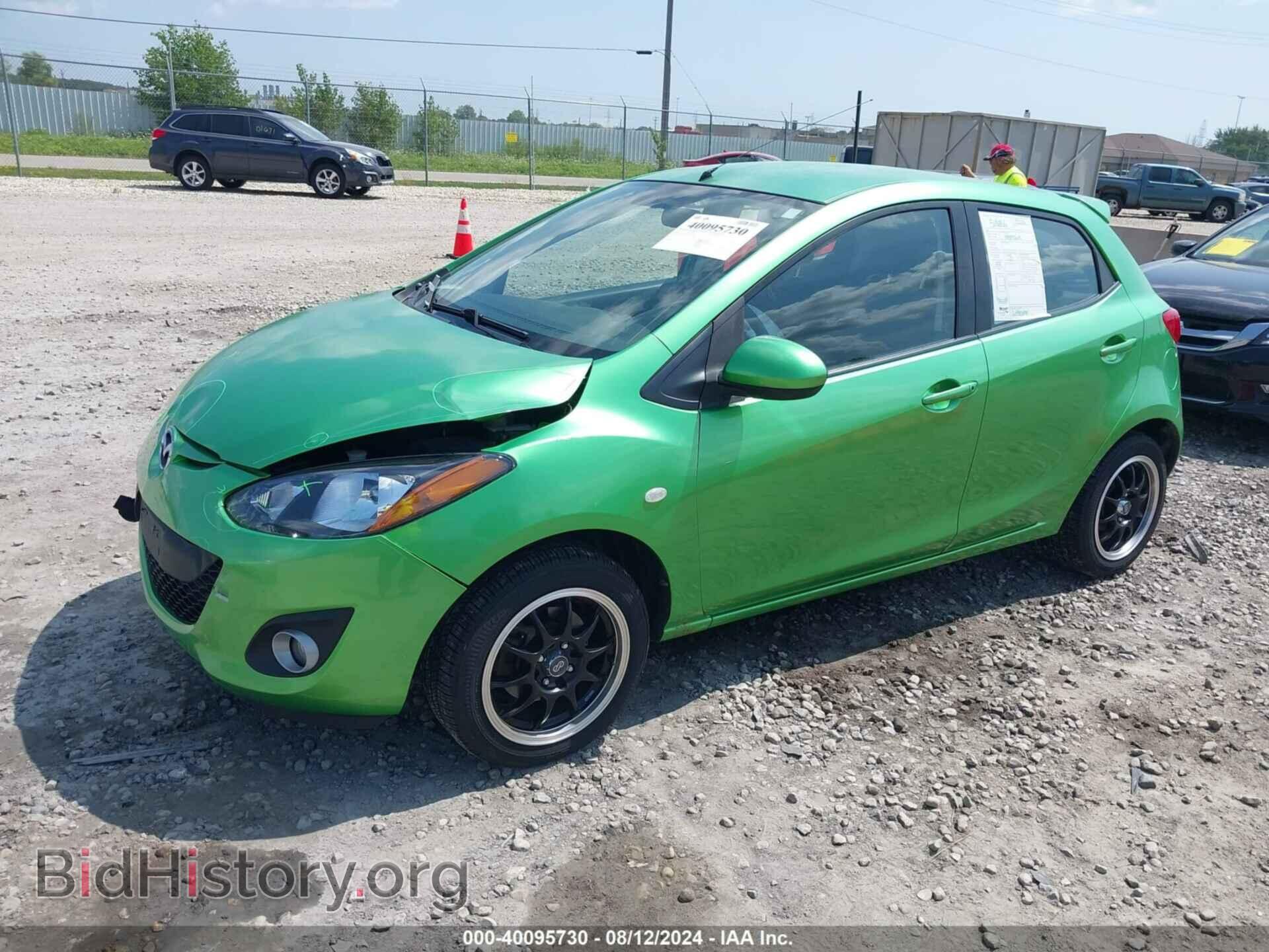 2011 MAZDA MAZDA2 - VIN: JM1DE1HY0B0102825 - Фото 2