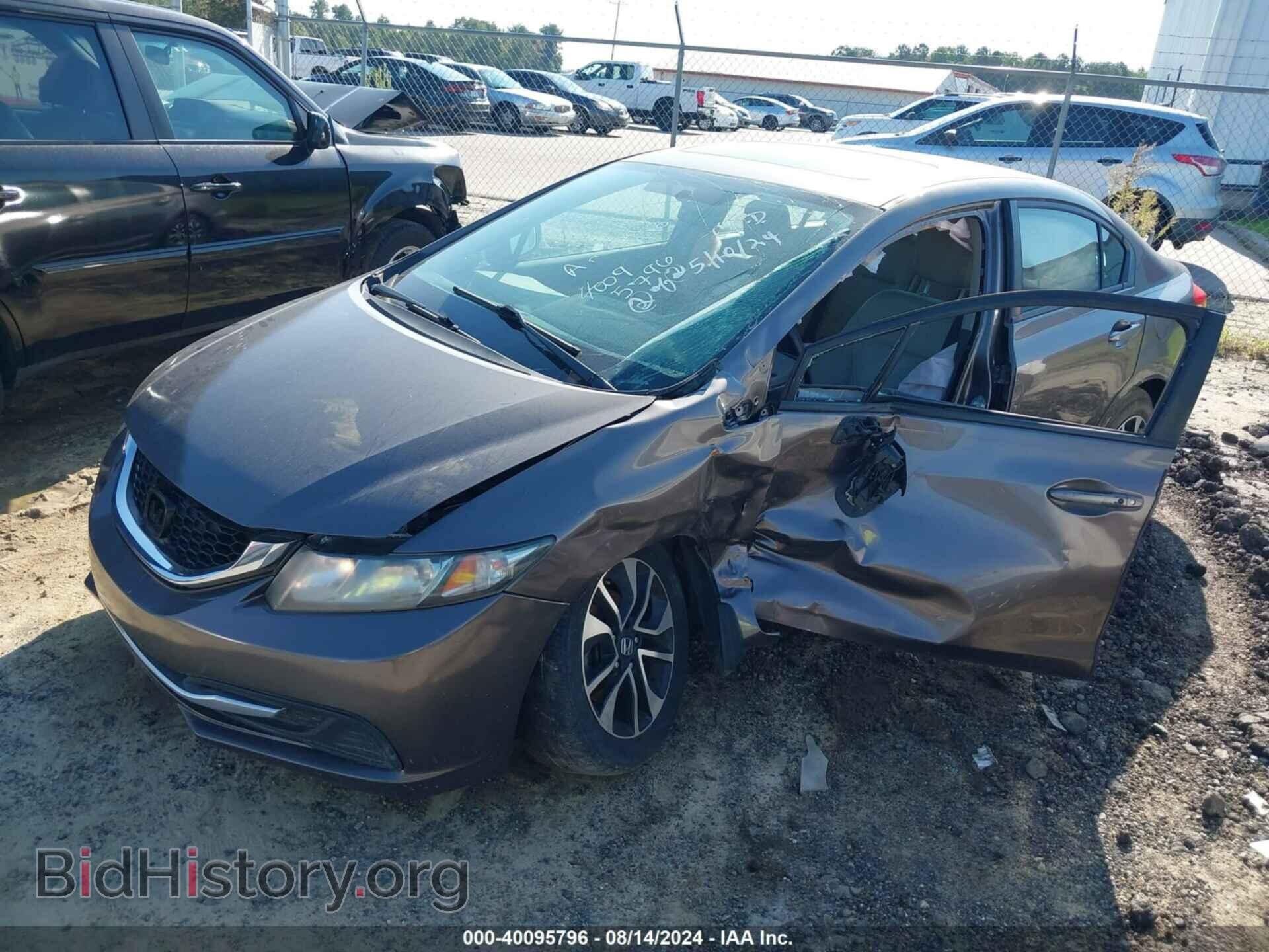 2014 HONDA CIVIC - VIN: 19XFB2F81EE071848 - Фото 2