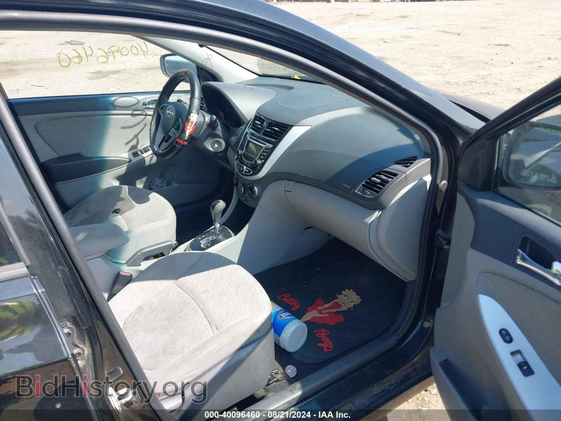 2013 HYUNDAI ACCENT - VIN: KMHCU4AE6DU452421 - Фото 5