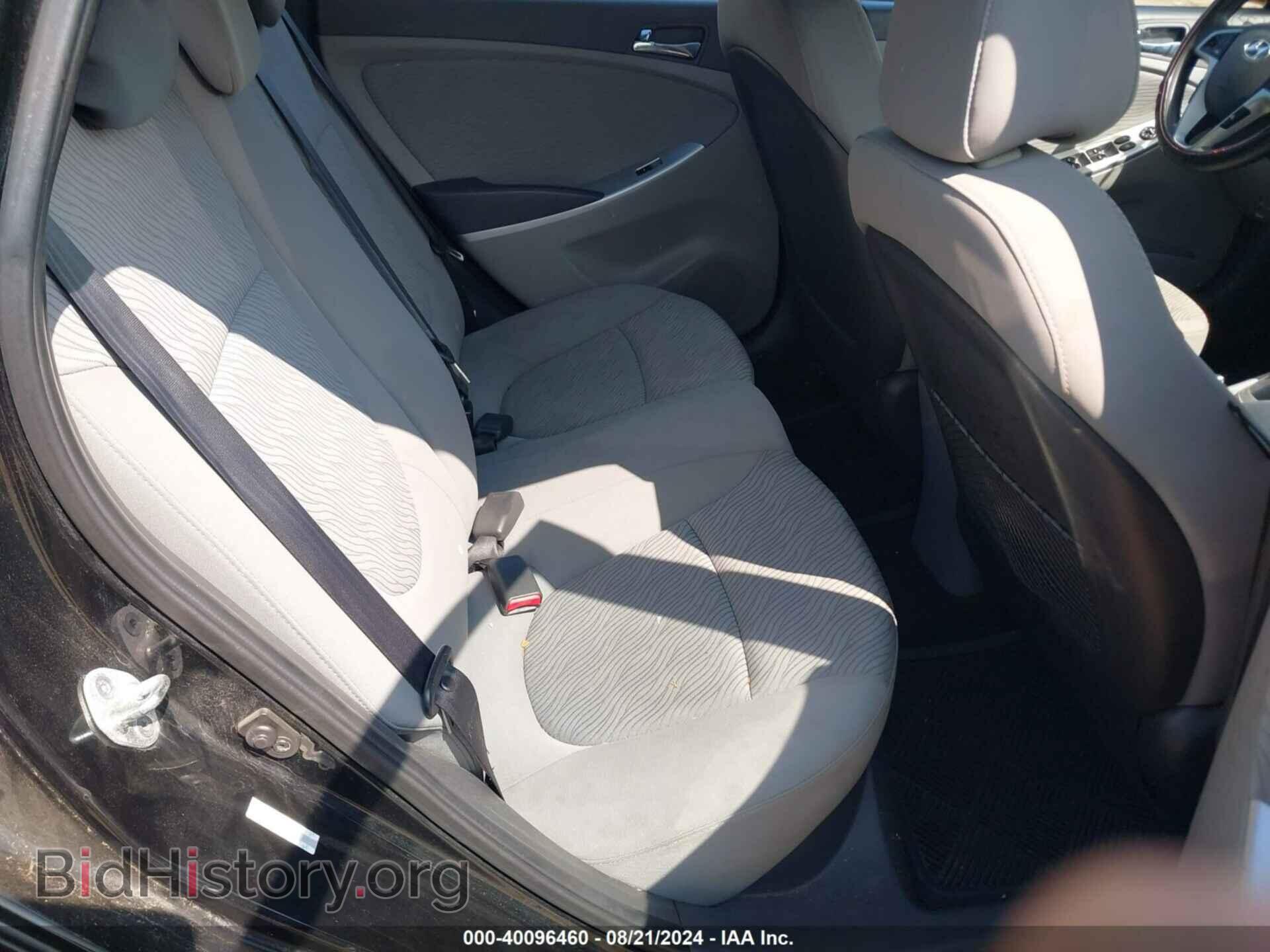 2013 HYUNDAI ACCENT - VIN: KMHCU4AE6DU452421 - Фото 8