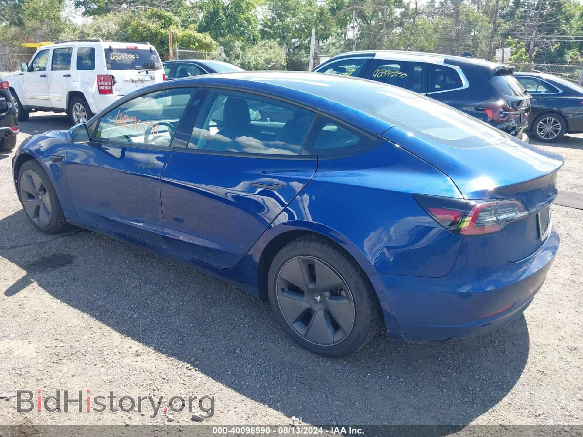 2022 TESLA MODEL 3 - VIN: 5YJ3E1EB5NF104331 - Фото 3