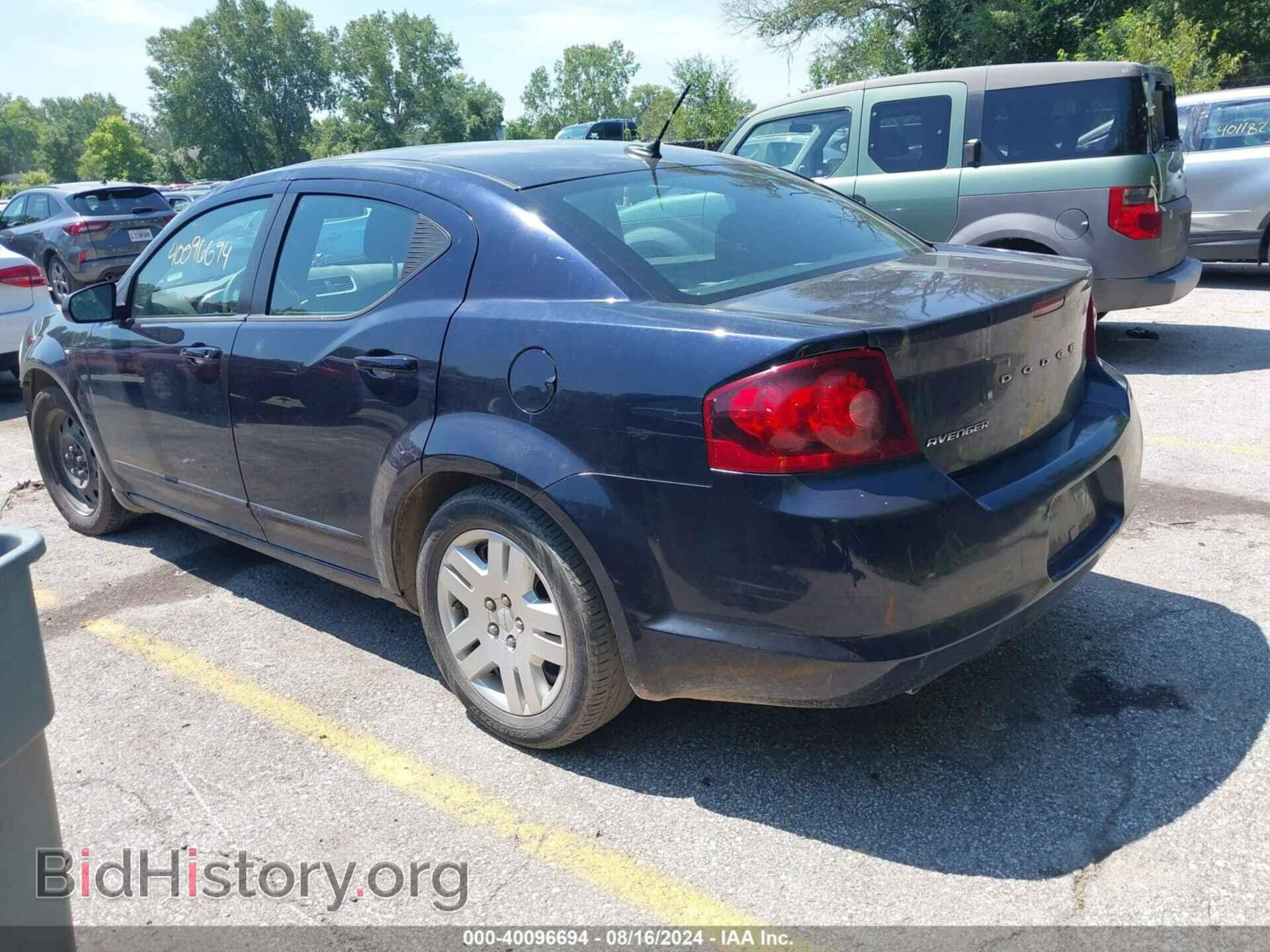 2012 DODGE AVENGER - VIN: 1C3CDZAG9CN269711 - Photo 3