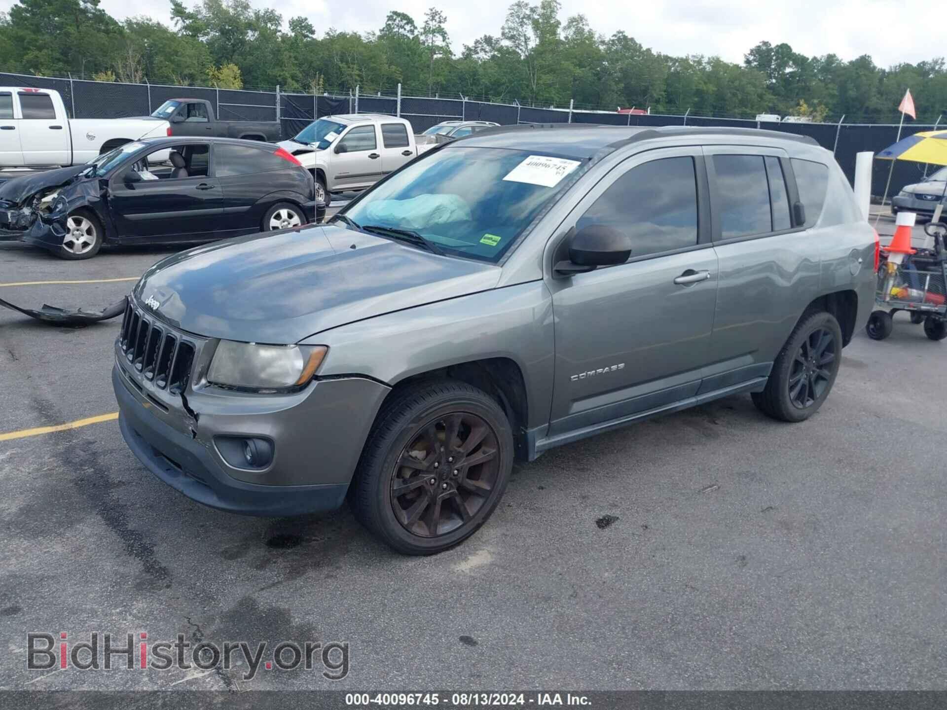 2012 JEEP COMPASS - VIN: 1C4NJCEB6CD683897 - Фото 2