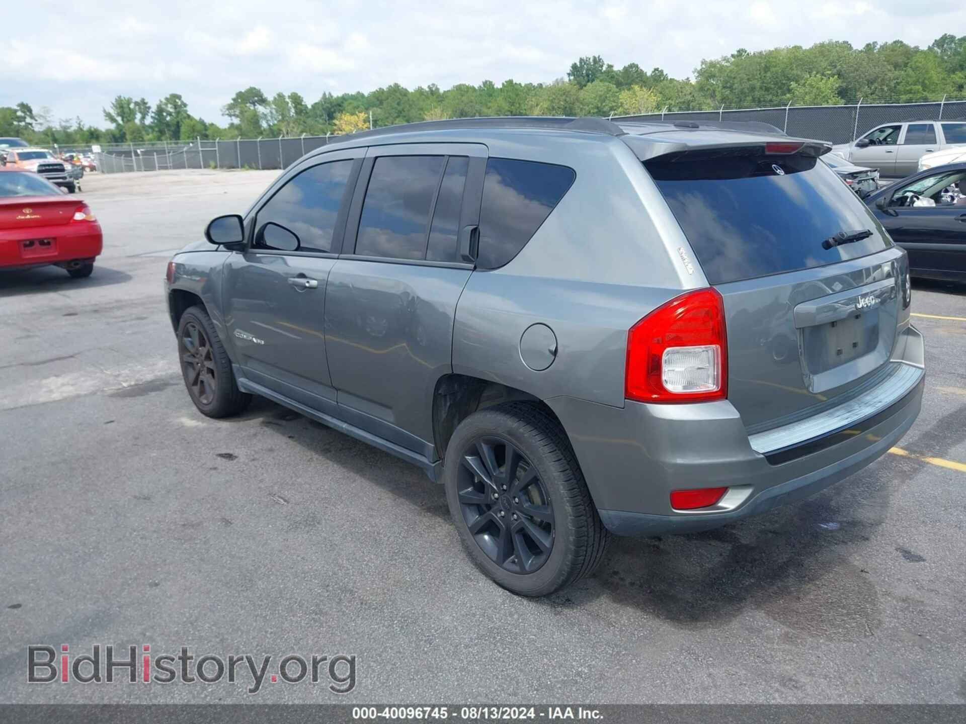 2012 JEEP COMPASS - VIN: 1C4NJCEB6CD683897 - Фото 3