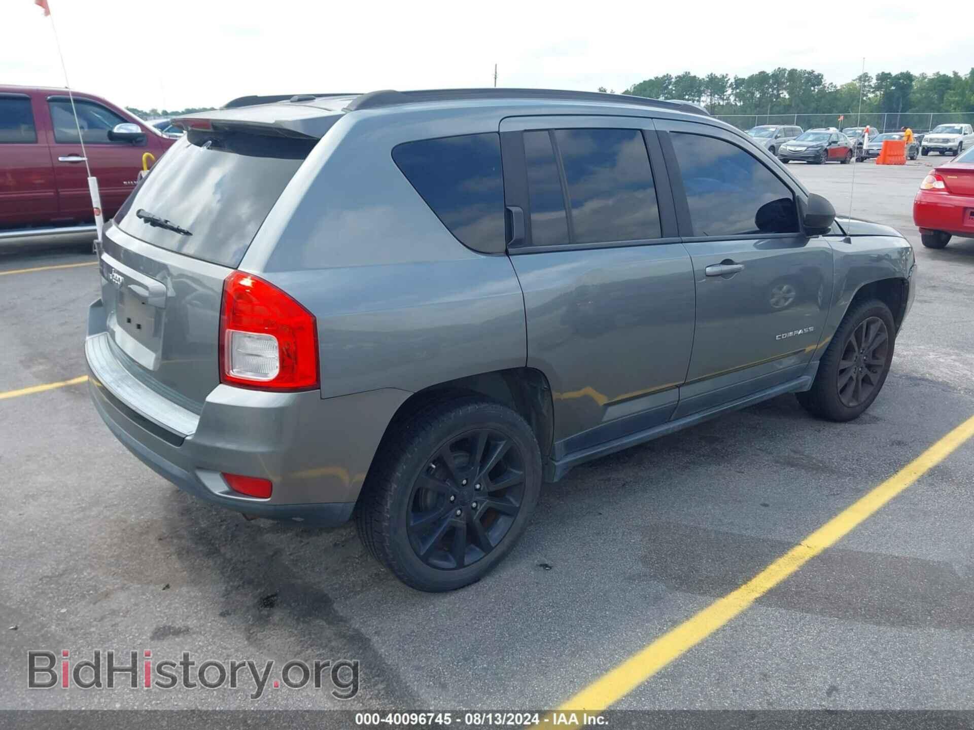 2012 JEEP COMPASS - VIN: 1C4NJCEB6CD683897 - Фото 4