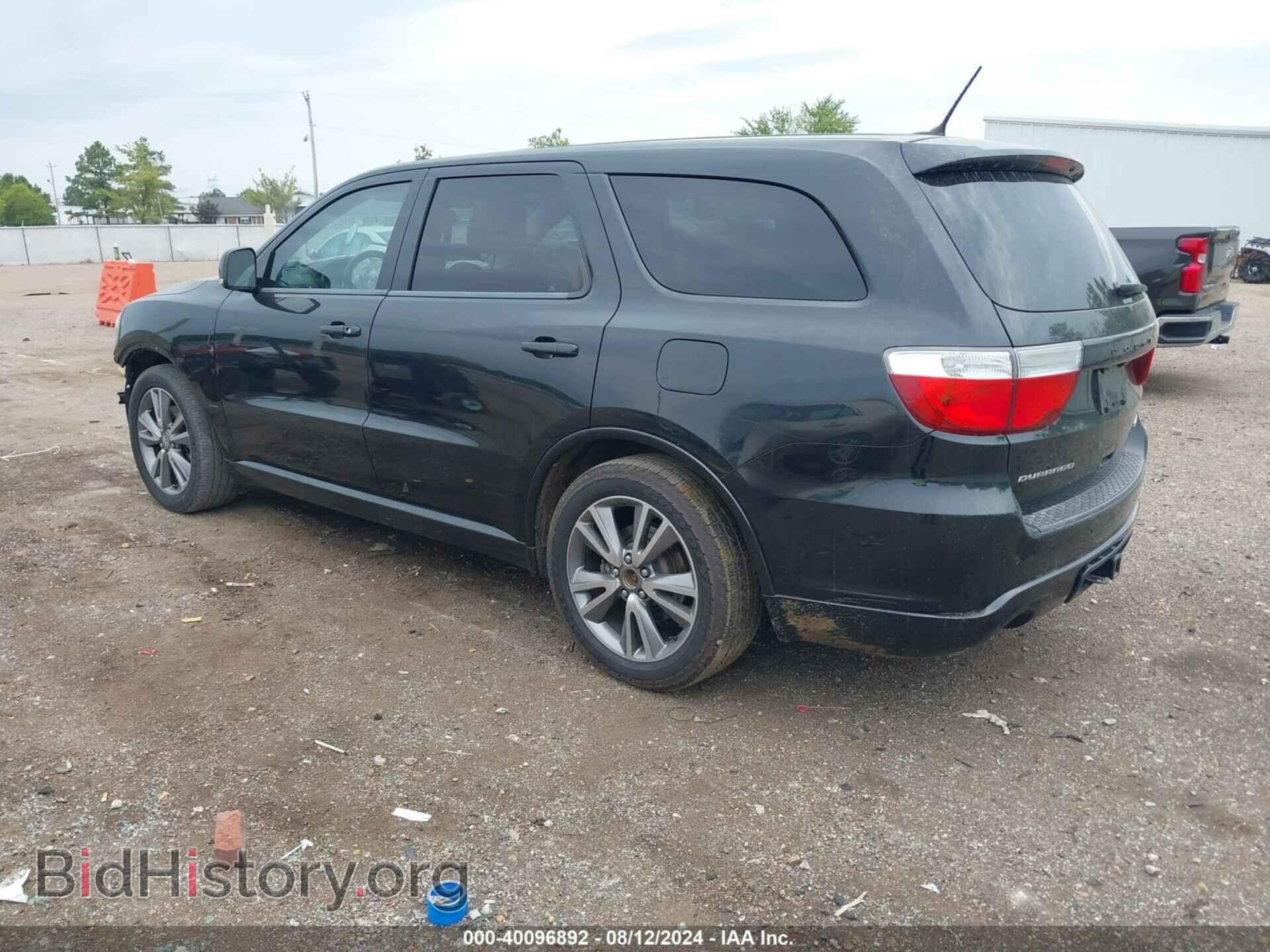 2013 DODGE DURANGO - VIN: 1C4SDHCT9DC651200 - Фото 3