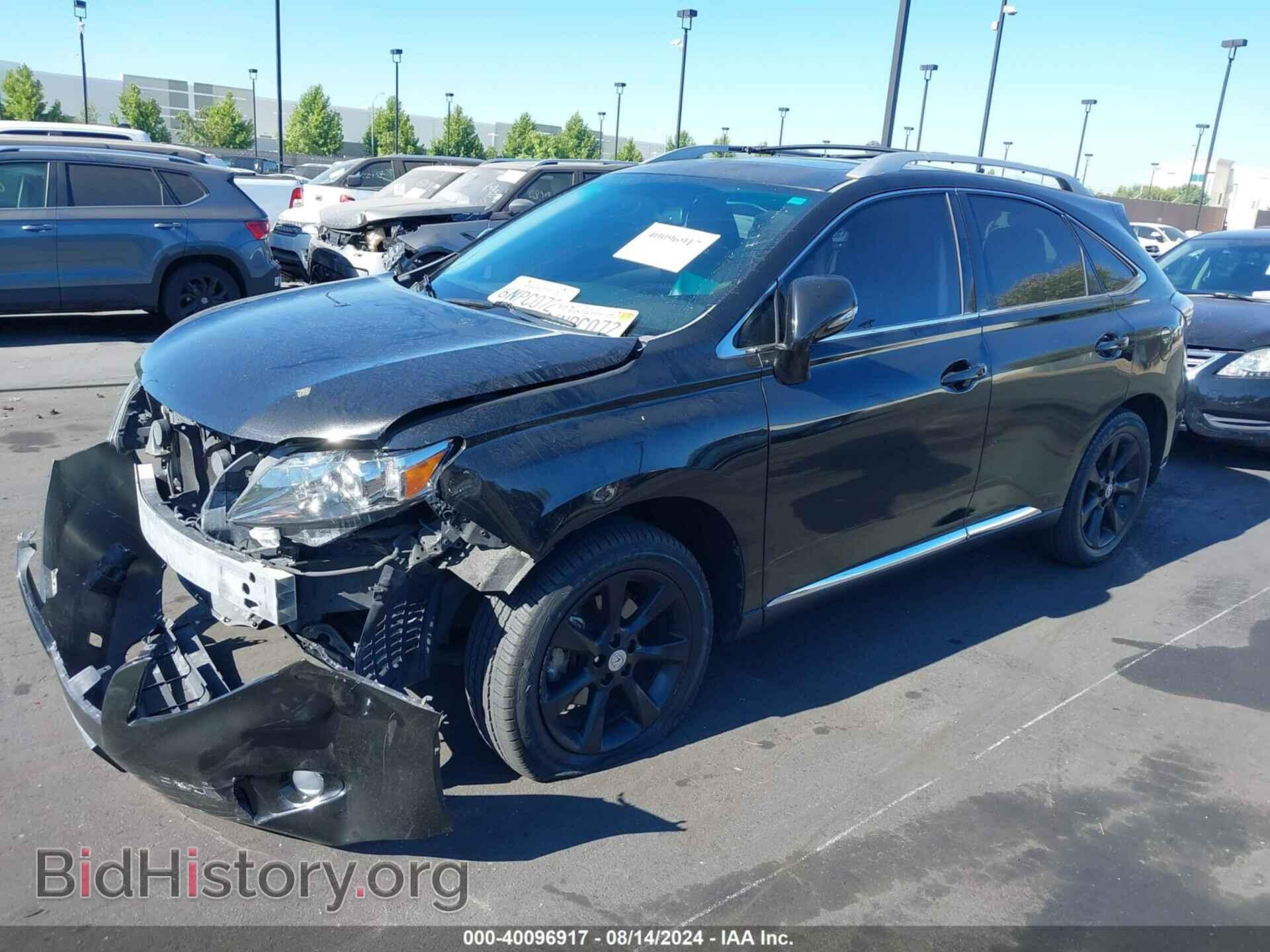 2011 LEXUS RX 350 - VIN: 2T2ZK1BA2BC057527 - Фото 2