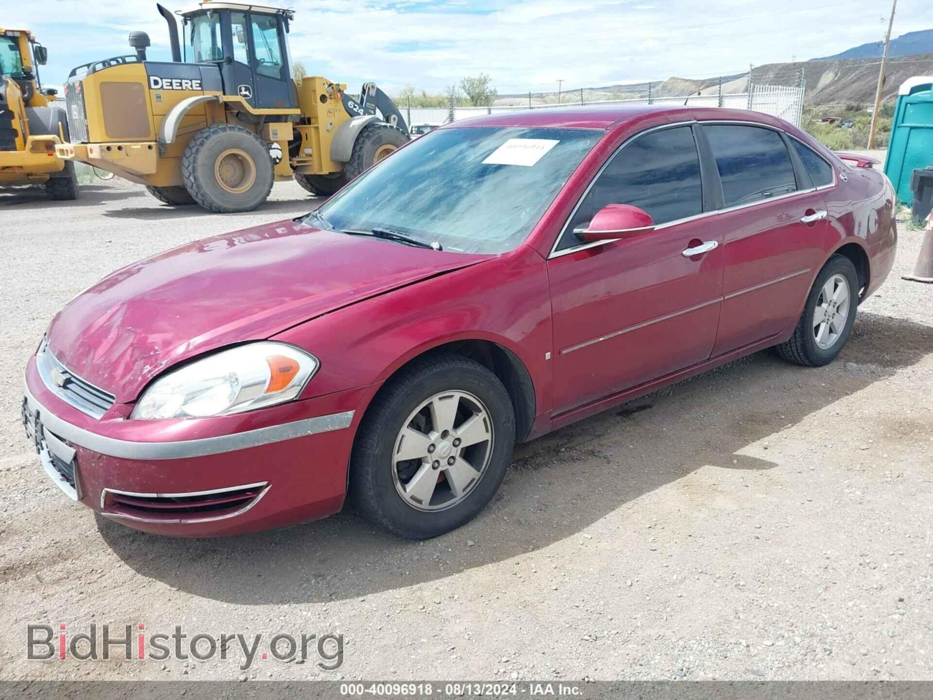 2008 CHEVROLET IMPALA - VIN: 2G1WT58K681370902 - Фото 2