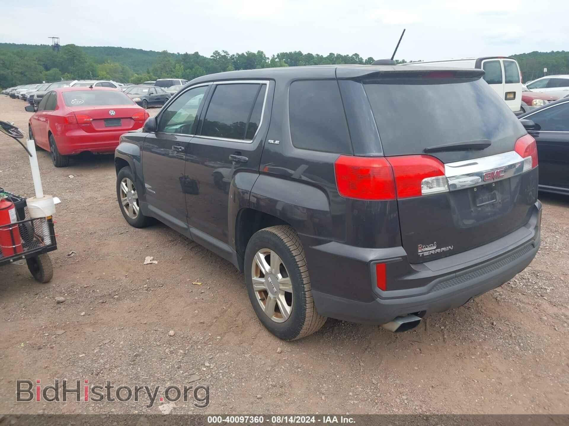 2016 GMC TERRAIN - VIN: 2GKALMEK9G6109169 - Фото 3
