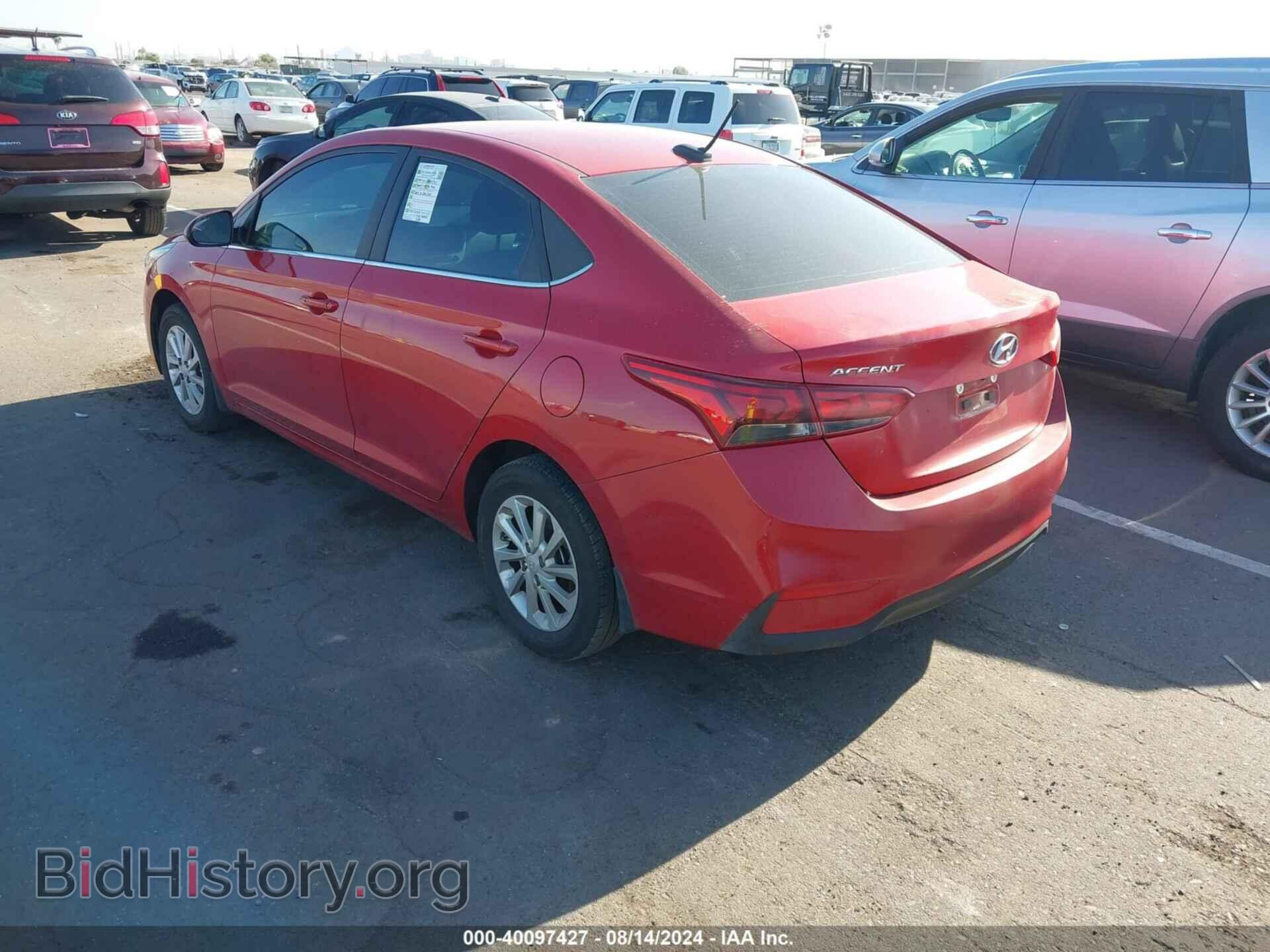 2022 HYUNDAI ACCENT - VIN: 3KPC24A65NE166286 - Фото 3