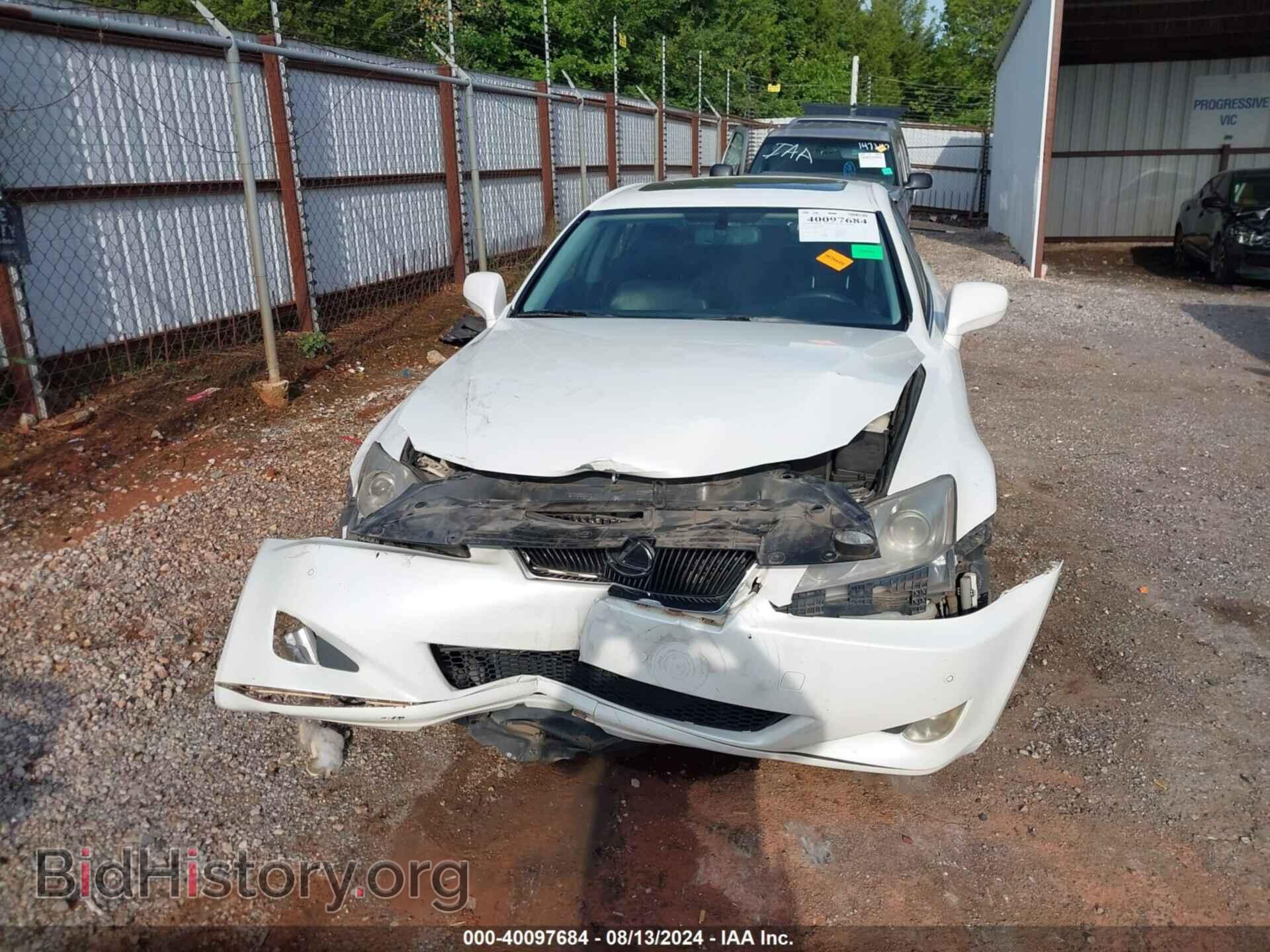 2006 LEXUS IS 250 - VIN: JTHCK262762000035 - Фото 6