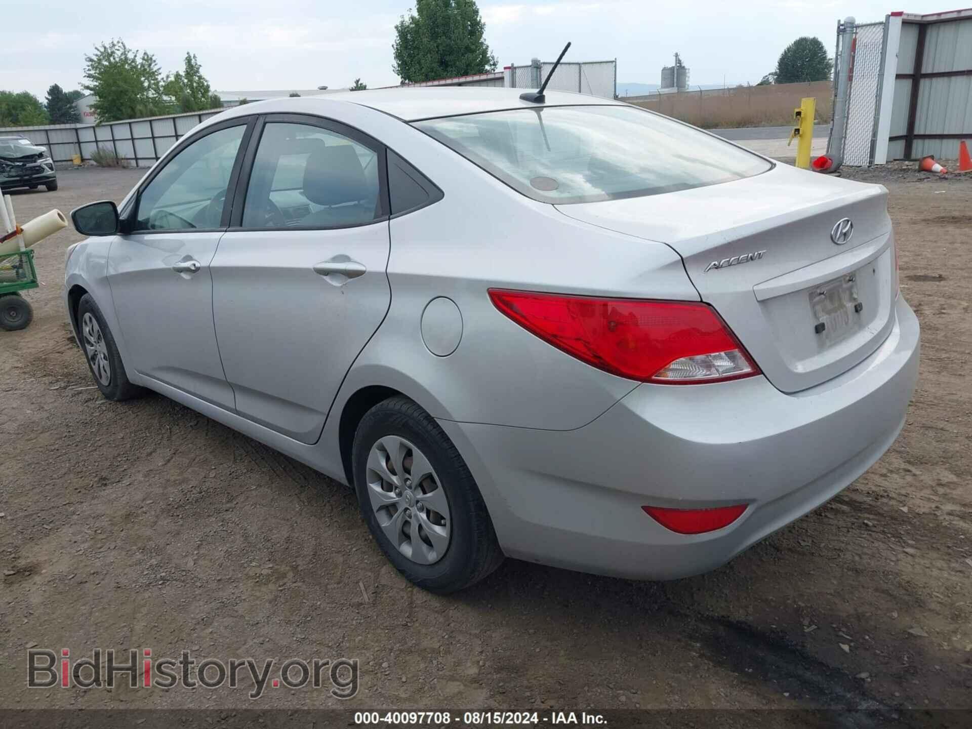 2017 HYUNDAI ACCENT - VIN: KMHCT4AE7HU168577 - Фото 3