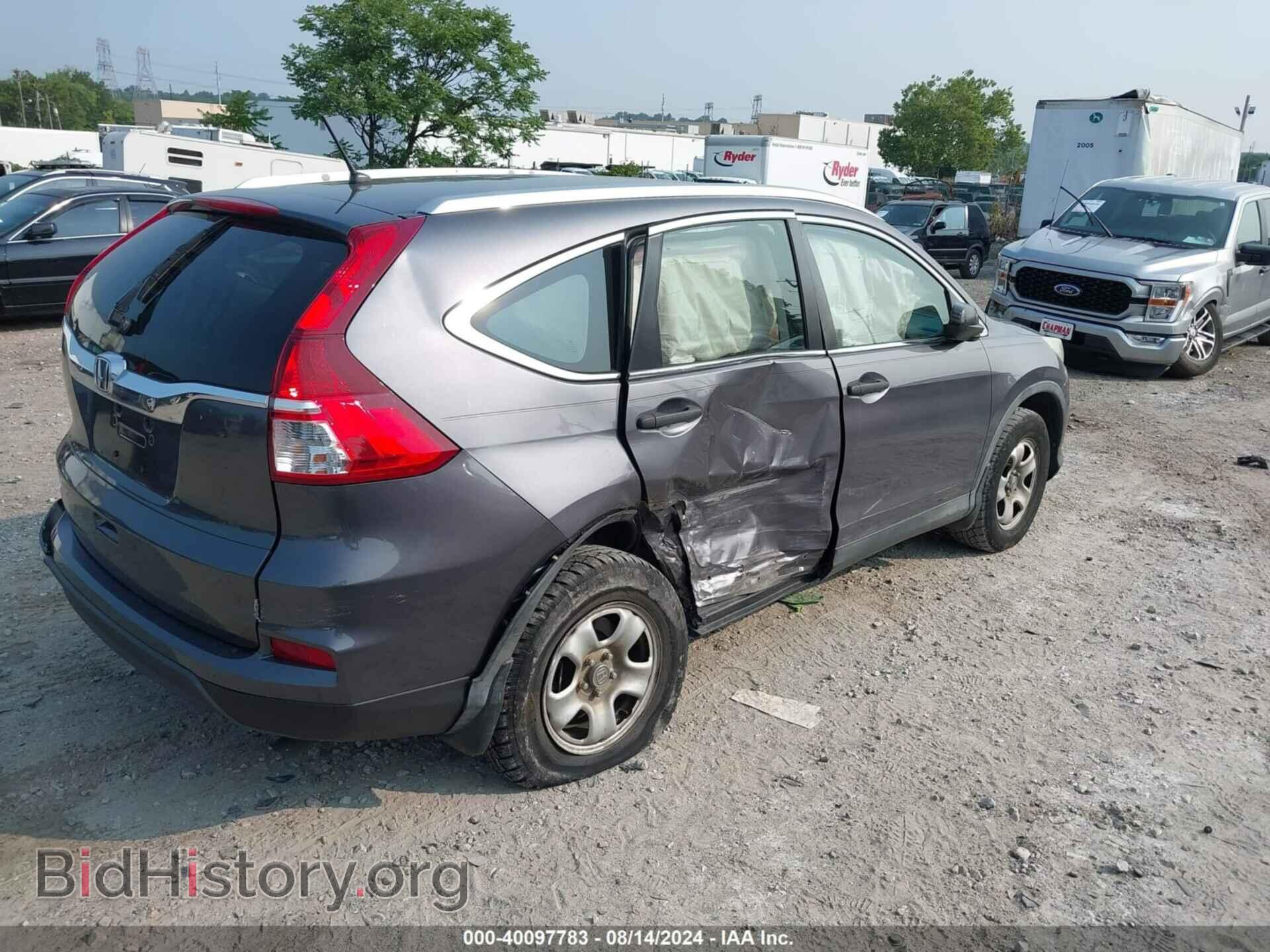 2015 HONDA CR-V - VIN: 5J6RM4H38FL041205 - Фото 4