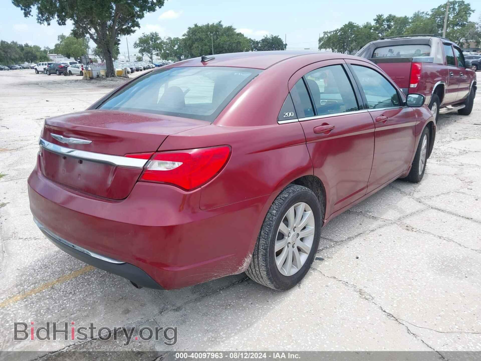 2014 CHRYSLER 200 - VIN: 1C3CCBBG2EN106166 - Фото 4