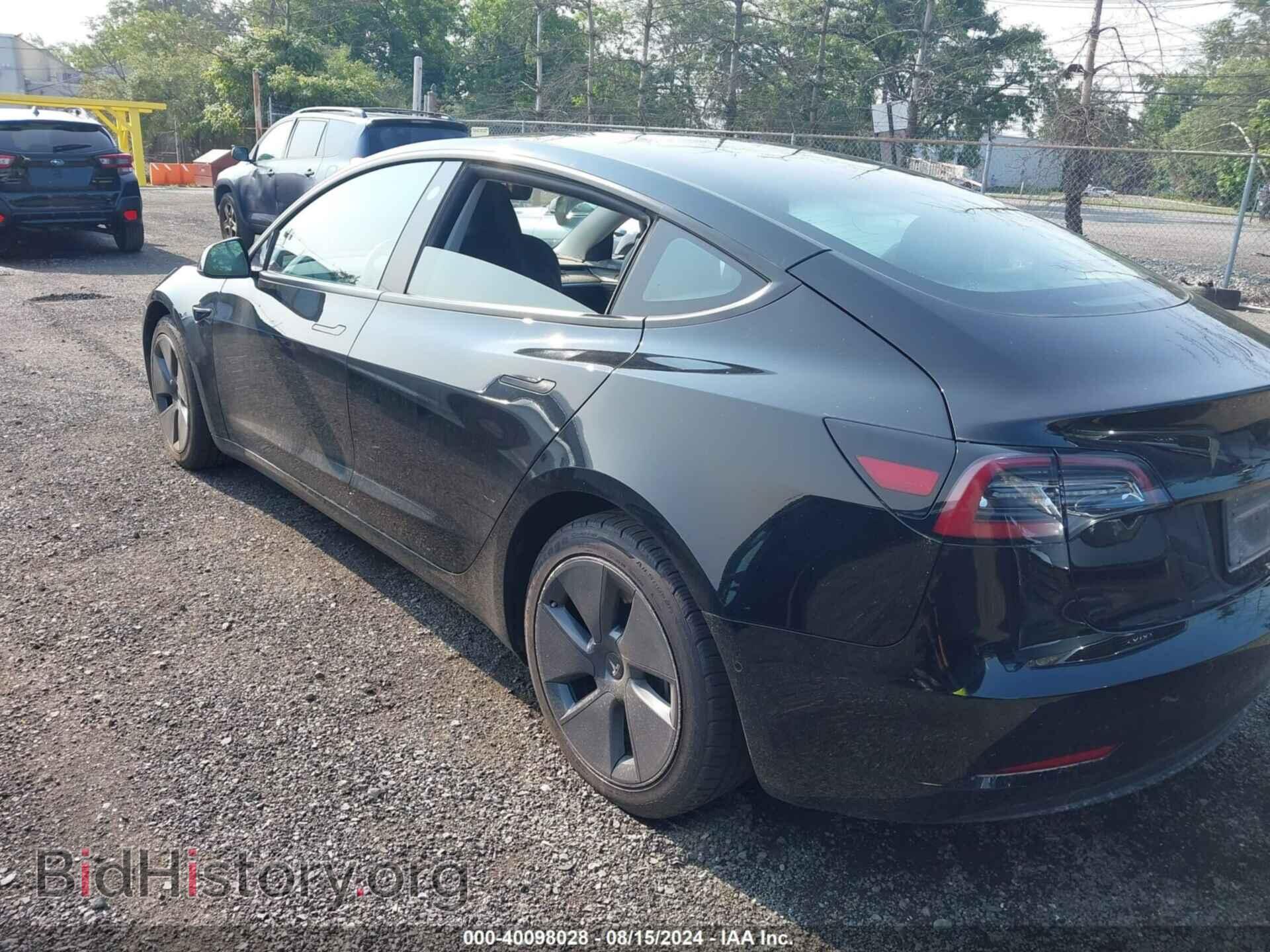 2022 TESLA MODEL 3 - VIN: 5YJ3E1EB4NF106457 - Фото 3