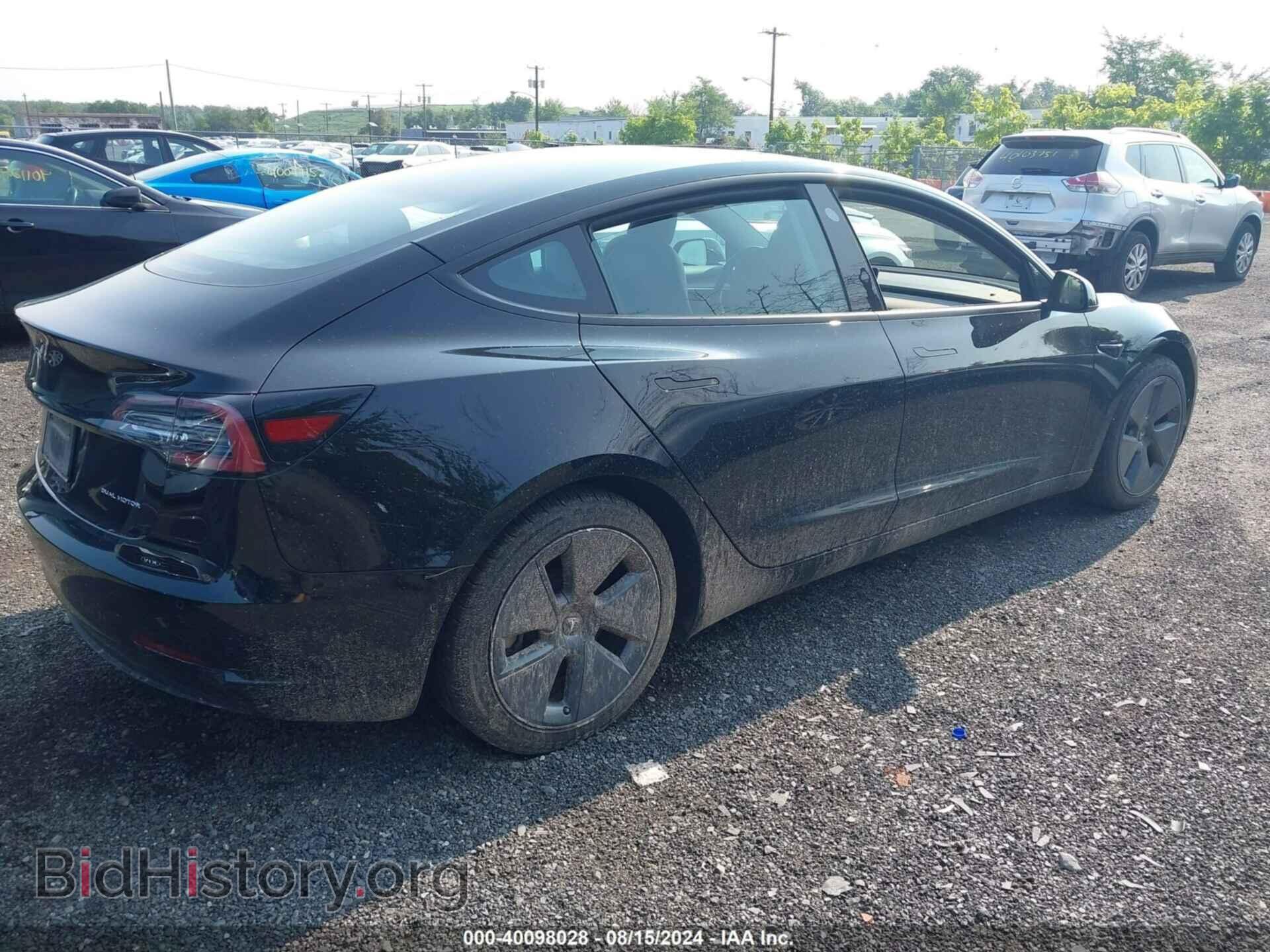 2022 TESLA MODEL 3 - VIN: 5YJ3E1EB4NF106457 - Фото 4