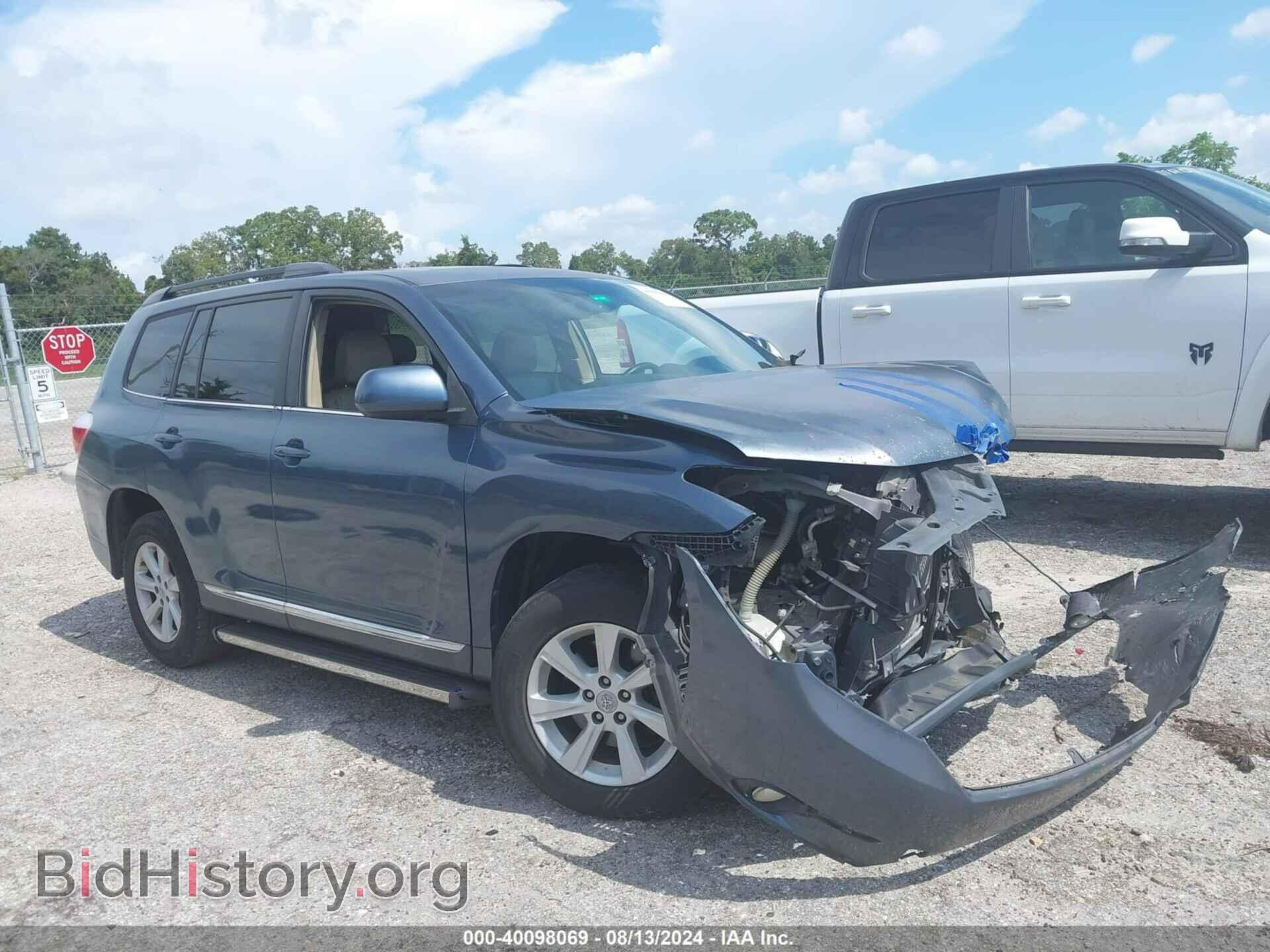 Фотография 5TDZA3EH1CS017931 - TOYOTA HIGHLANDER 2012