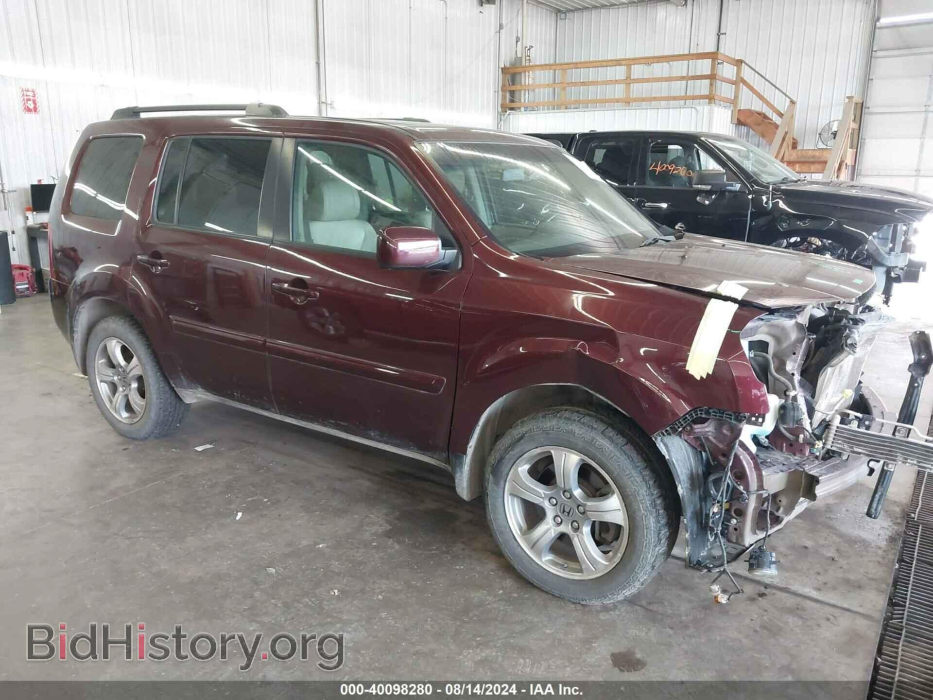 Фотография 5FNYF4H62DB044848 - HONDA PILOT 2013