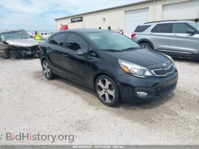 2015 Kia RIO SX, black — VIN KNADN4A30F6441441, IAAI
