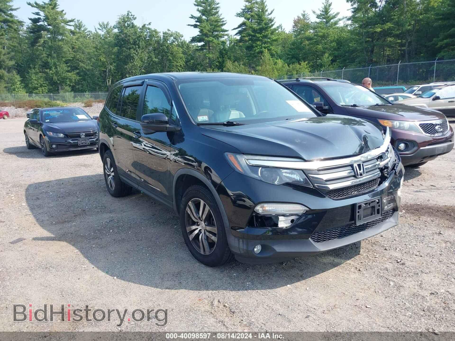 Фотография 5FNYF6H78GB091245 - HONDA PILOT 2016