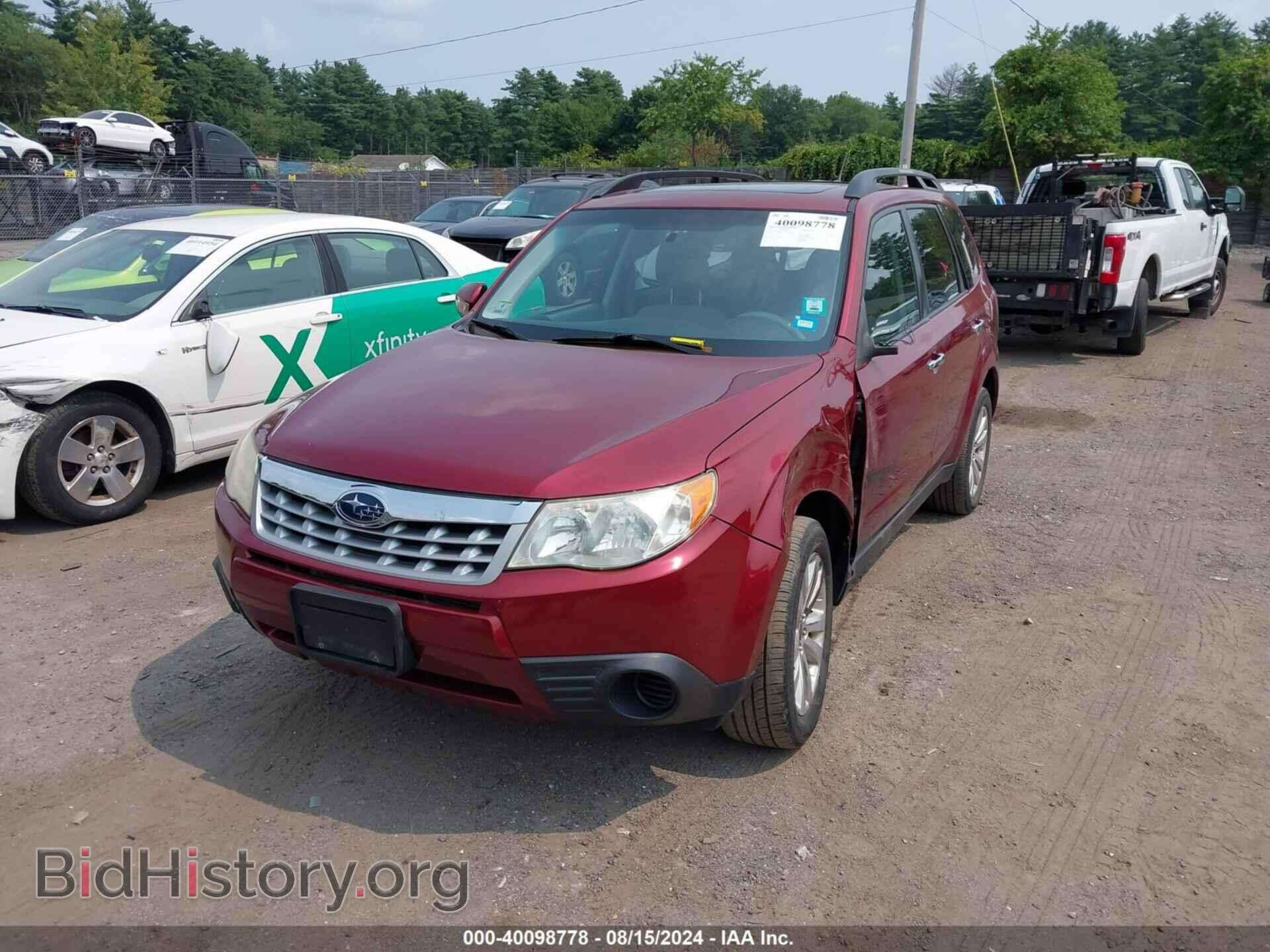 2011 SUBARU FORESTER - VIN: JF2SHADC0BH768434 - Фото 2
