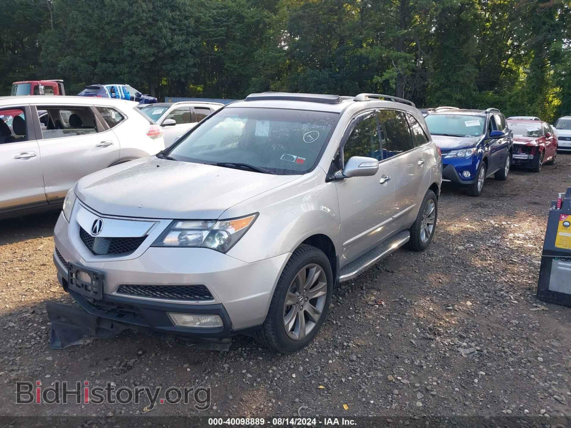 2012 ACURA MDX - VIN: 2HNYD2H66CH507443 - Фото 2