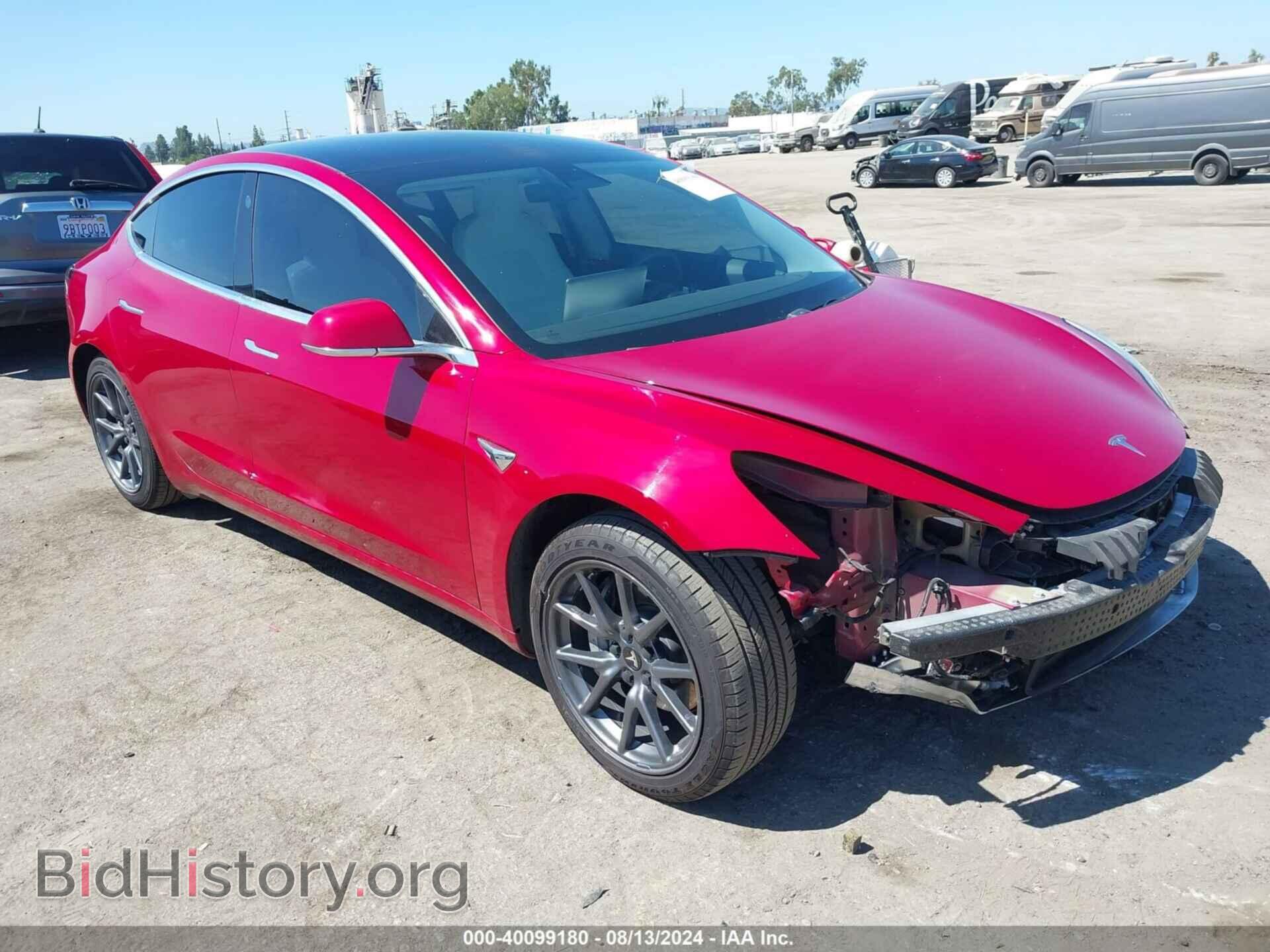 Фотография 5YJ3E1EA1KF444823 - TESLA MODEL 3 2019