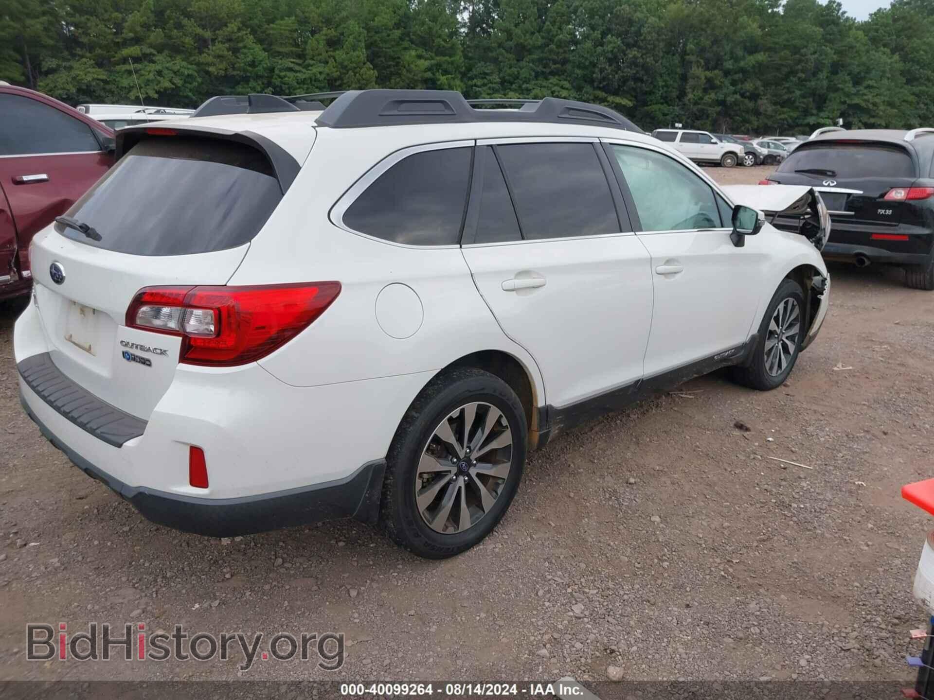 2016 SUBARU OUTBACK - VIN: 4S4BSBNC2G3280218 - Фото 4