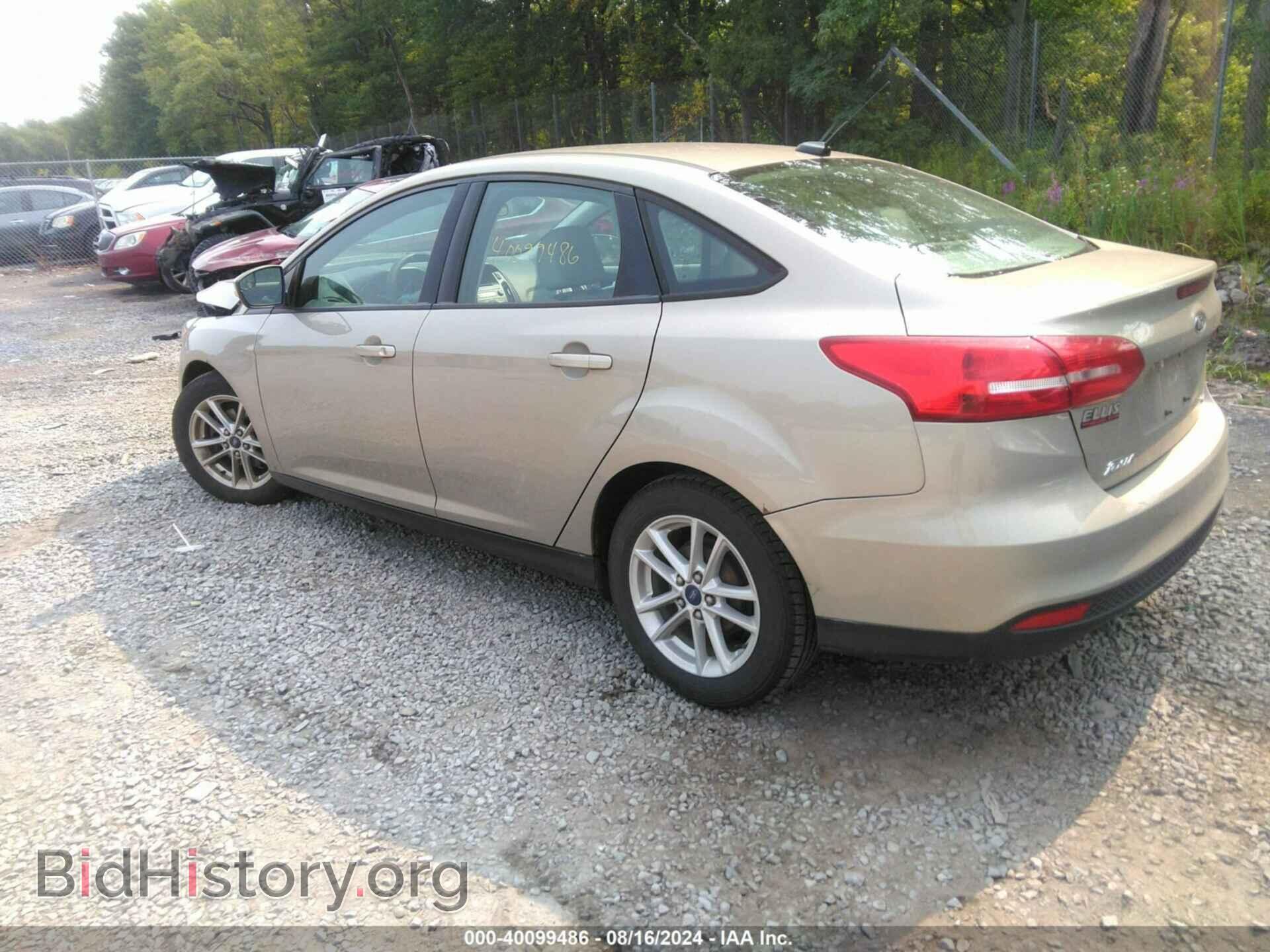 2016 FORD FOCUS - VIN: 1FADP3F26GL265608 - Фото 3