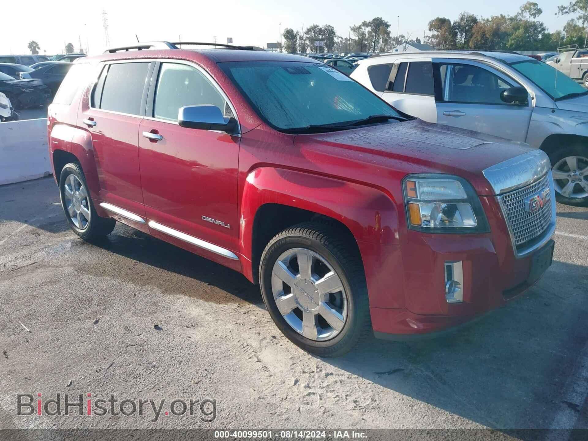 Фотография 2GKFLYE34D6421417 - GMC TERRAIN 2013