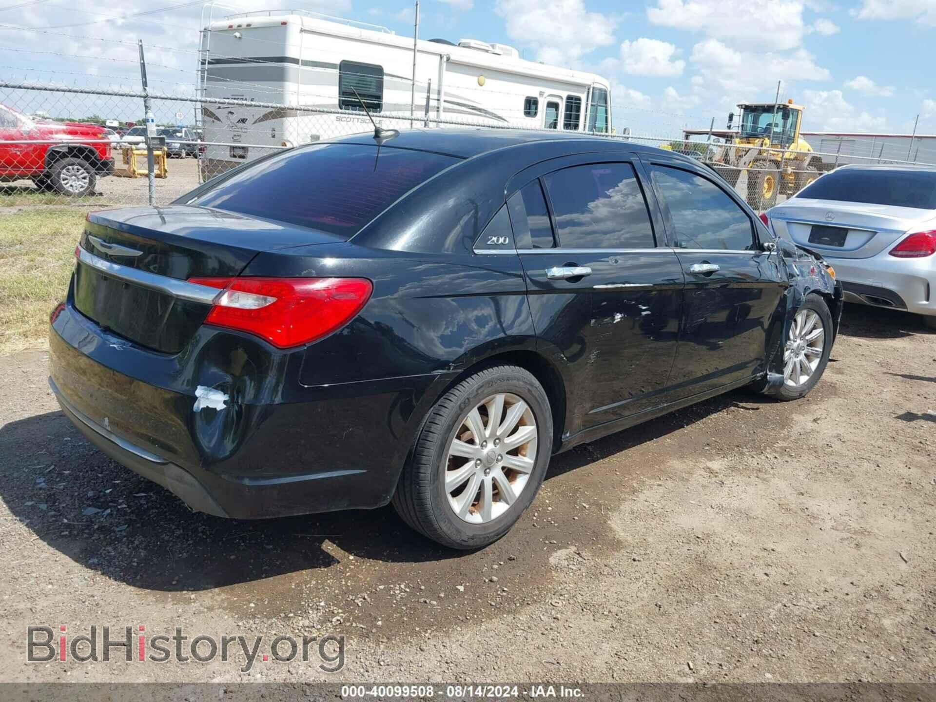 2013 CHRYSLER 200 - VIN: 1C3CCBCG6DN527580 - Фото 4