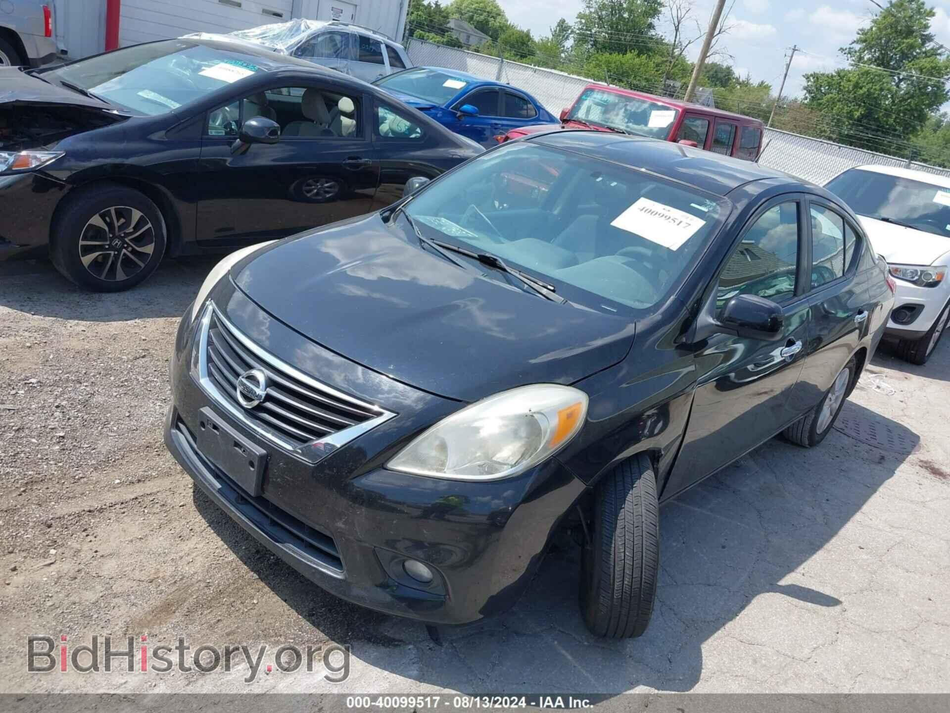 2012 NISSAN VERSA - VIN: 3N1CN7AP0CL847775 - Фото 2