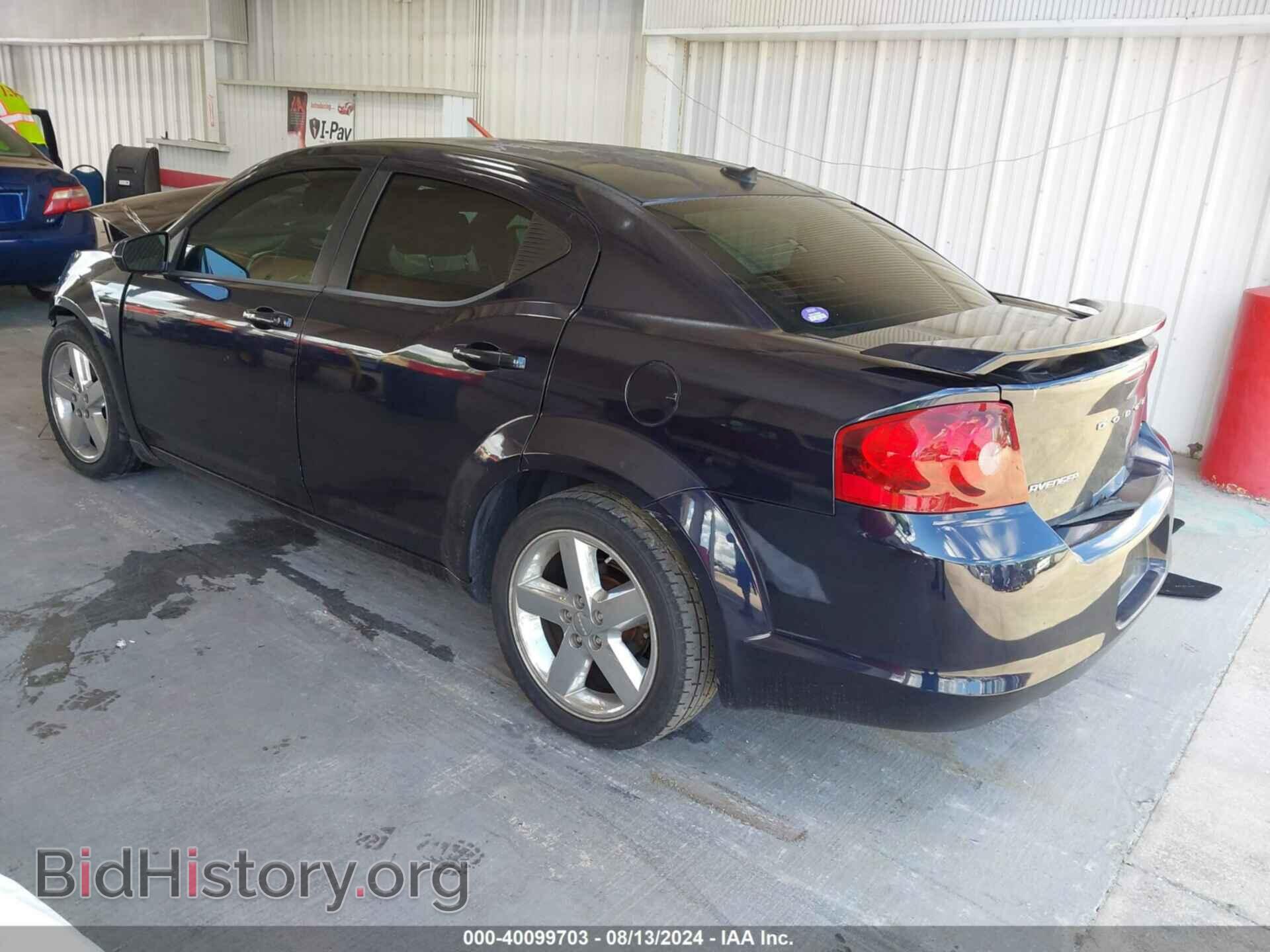 2012 DODGE AVENGER - VIN: 1C3CDZEG1CN238740 - Фото 3