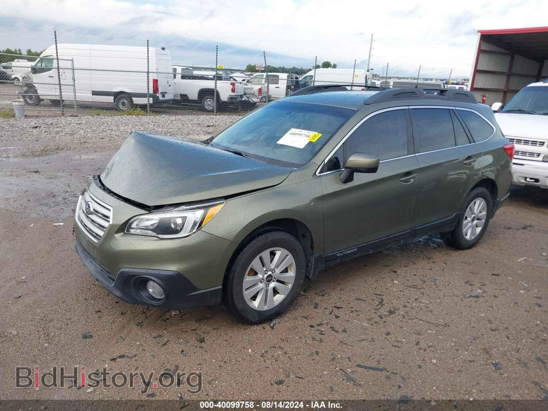 2016 SUBARU OUTBACK - VIN: 4S4BSBCC2G3276639 - Фото 2